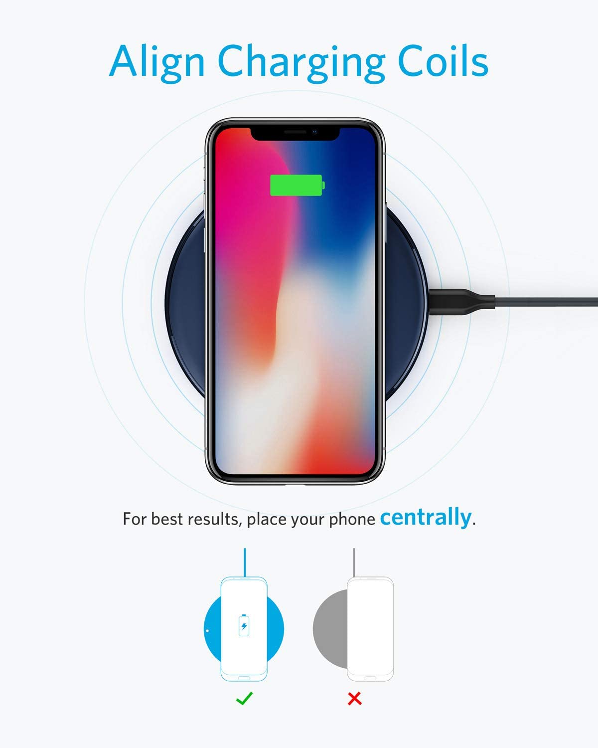 Anker 313 Wireless Charger (Pad)