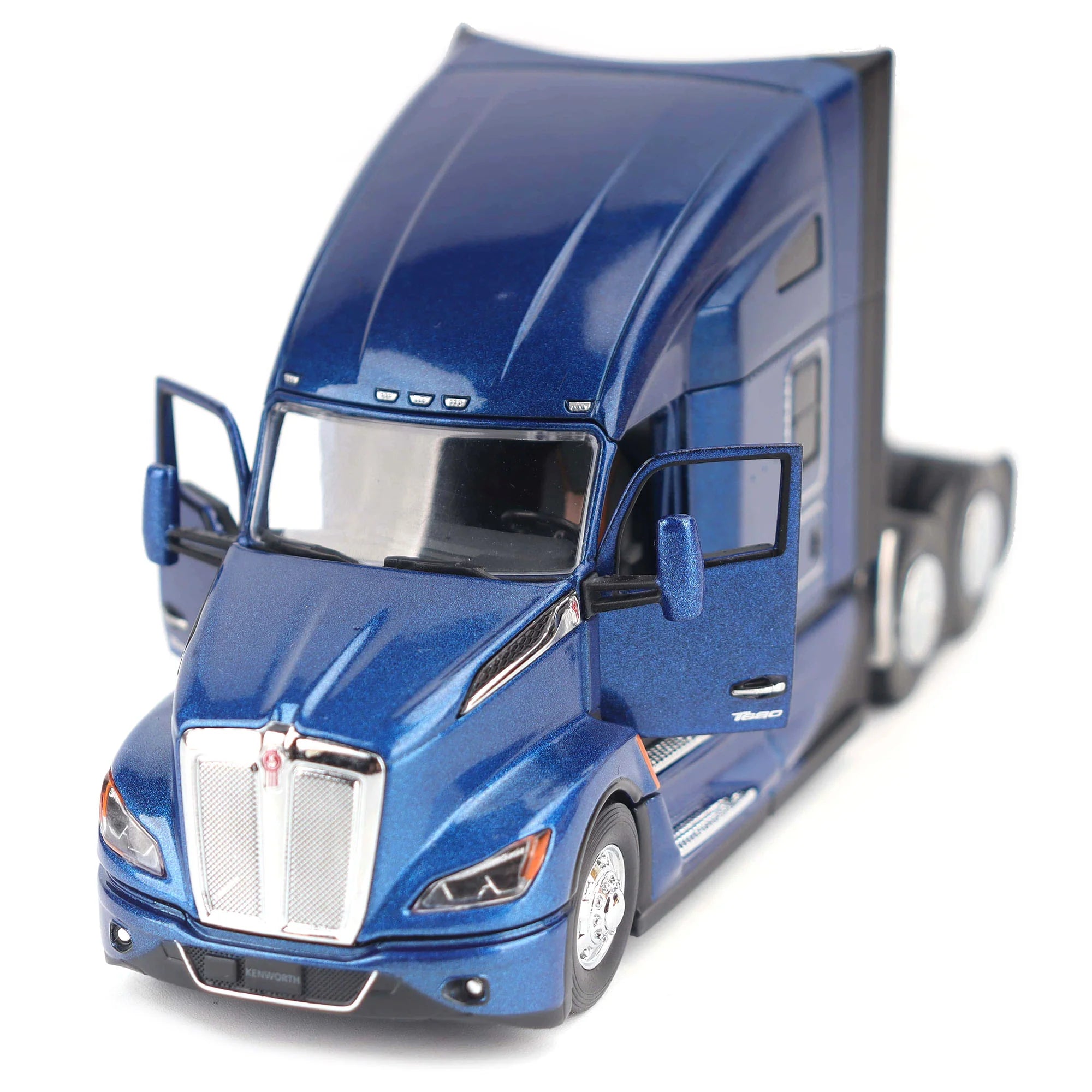 Diecast Masters 1:50 Kenworth T680 - Deep Cerulean Blue Truck 71108 Diecast Model