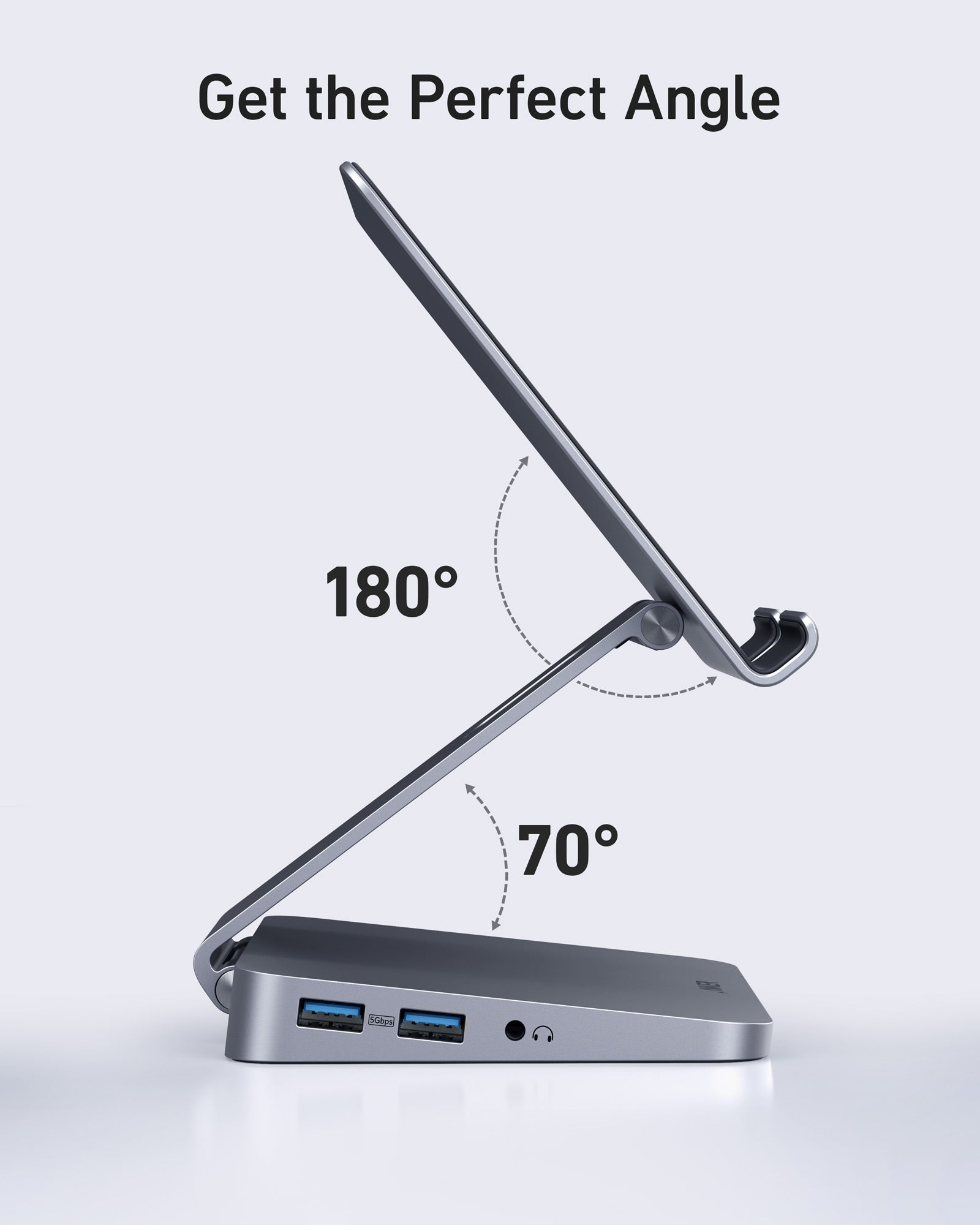 Anker 551USB-C Hub (8-in-1, Tablet Stand)