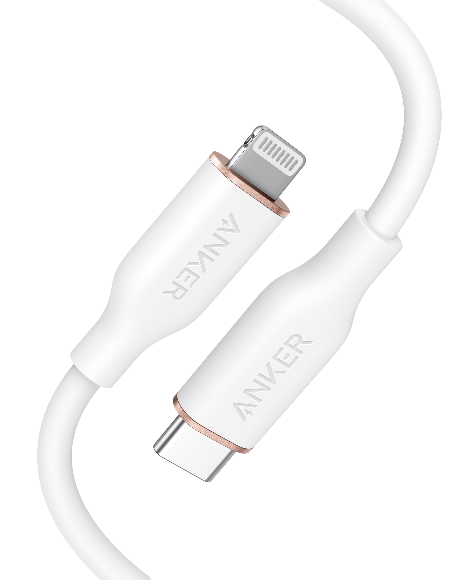 Anker 641 USB-C to Lightning Cable (Flow, 3 ft Silicone)
