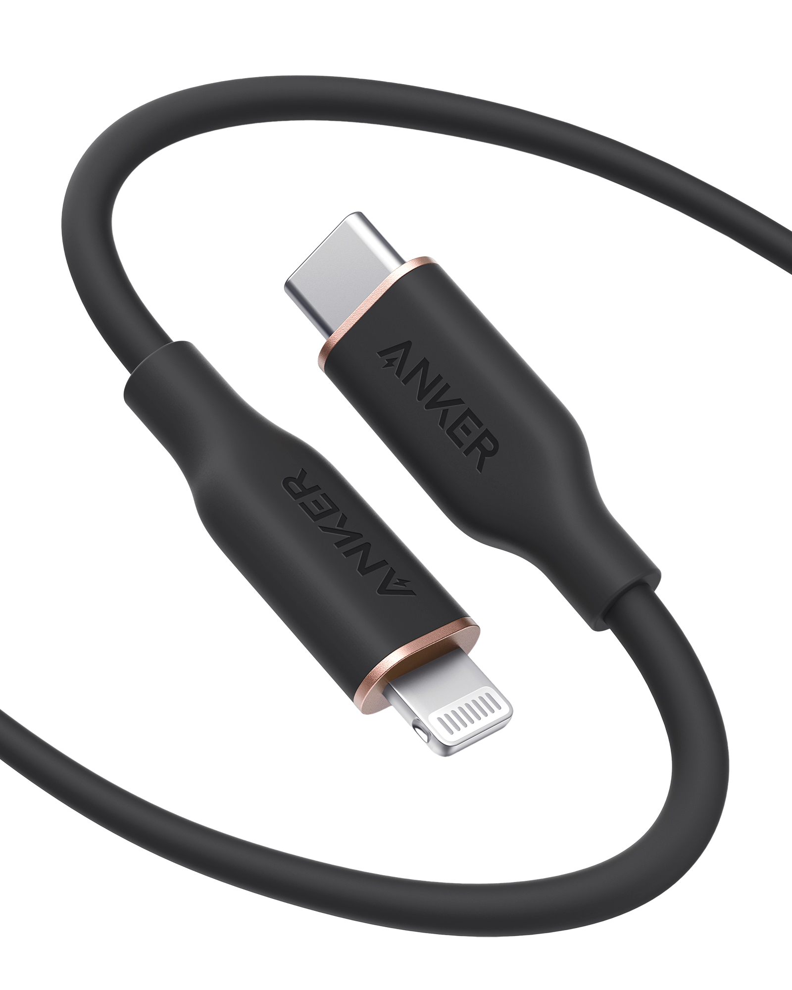 Anker 641 USB-C to Lightning Cable (Flow, Silicone)