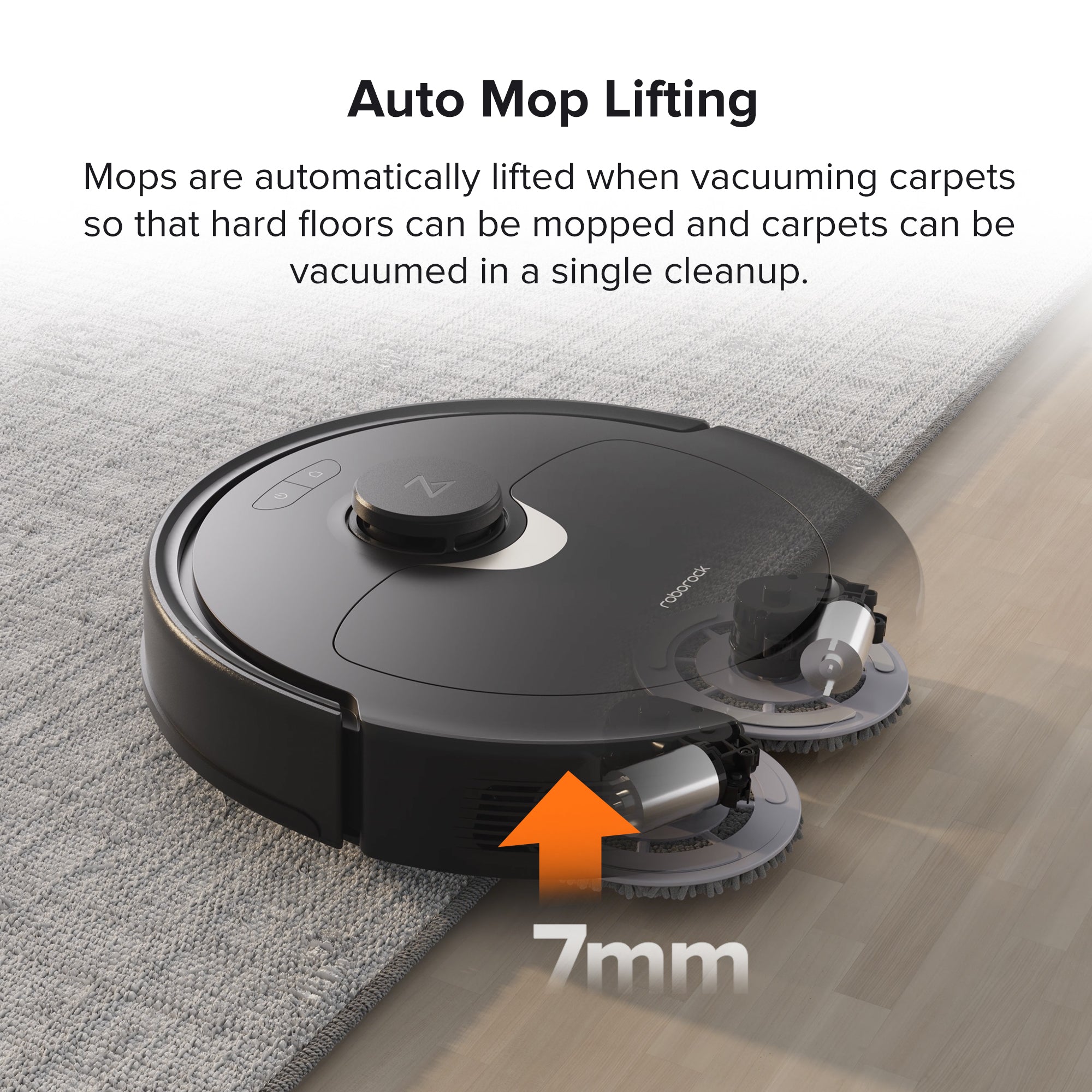【Certified Refurbished 90% New】Roborock Qrevo Robot Vacuum with Multifunctional Dock