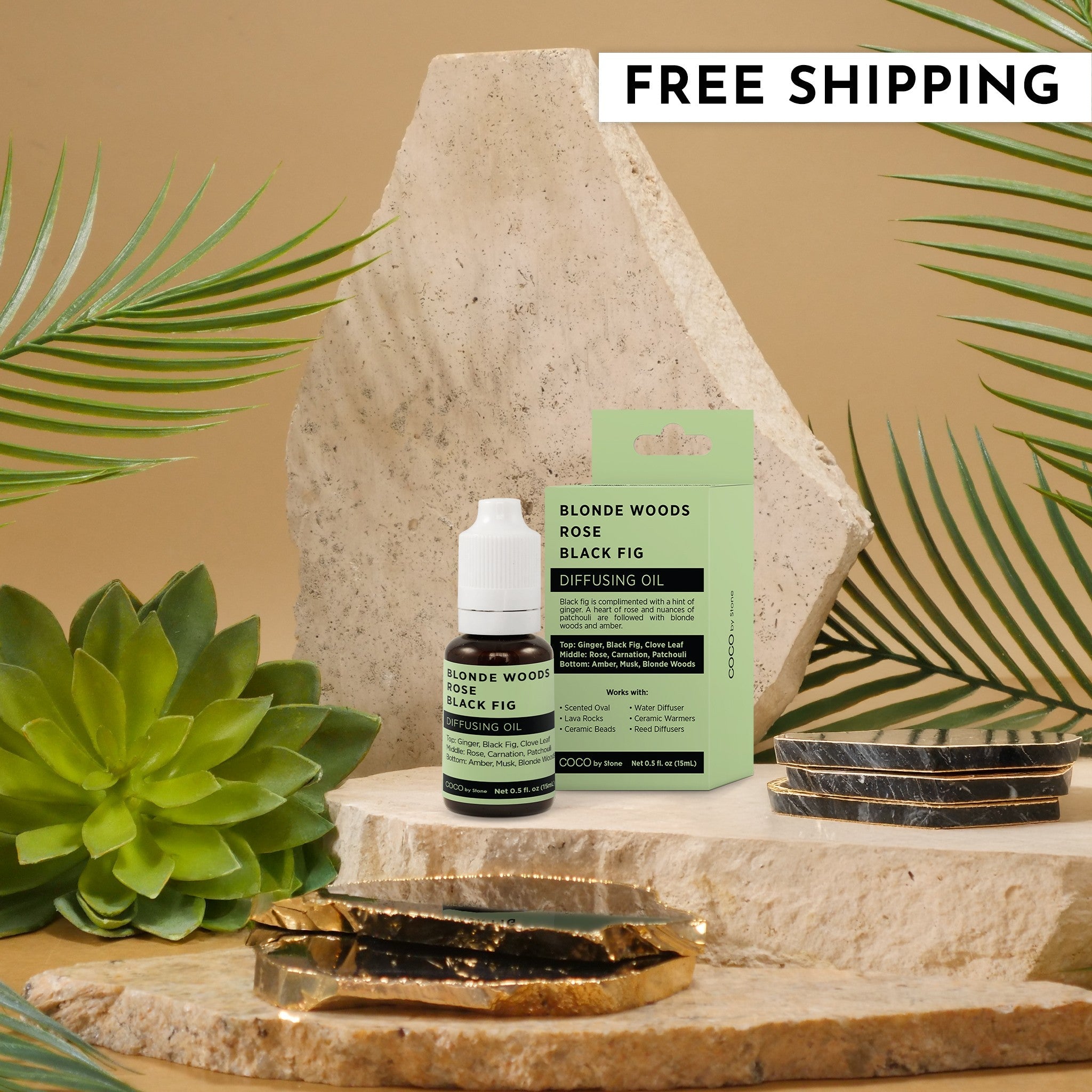 Diffusing Oil (Blonde Woods | Rose | Black Fig)