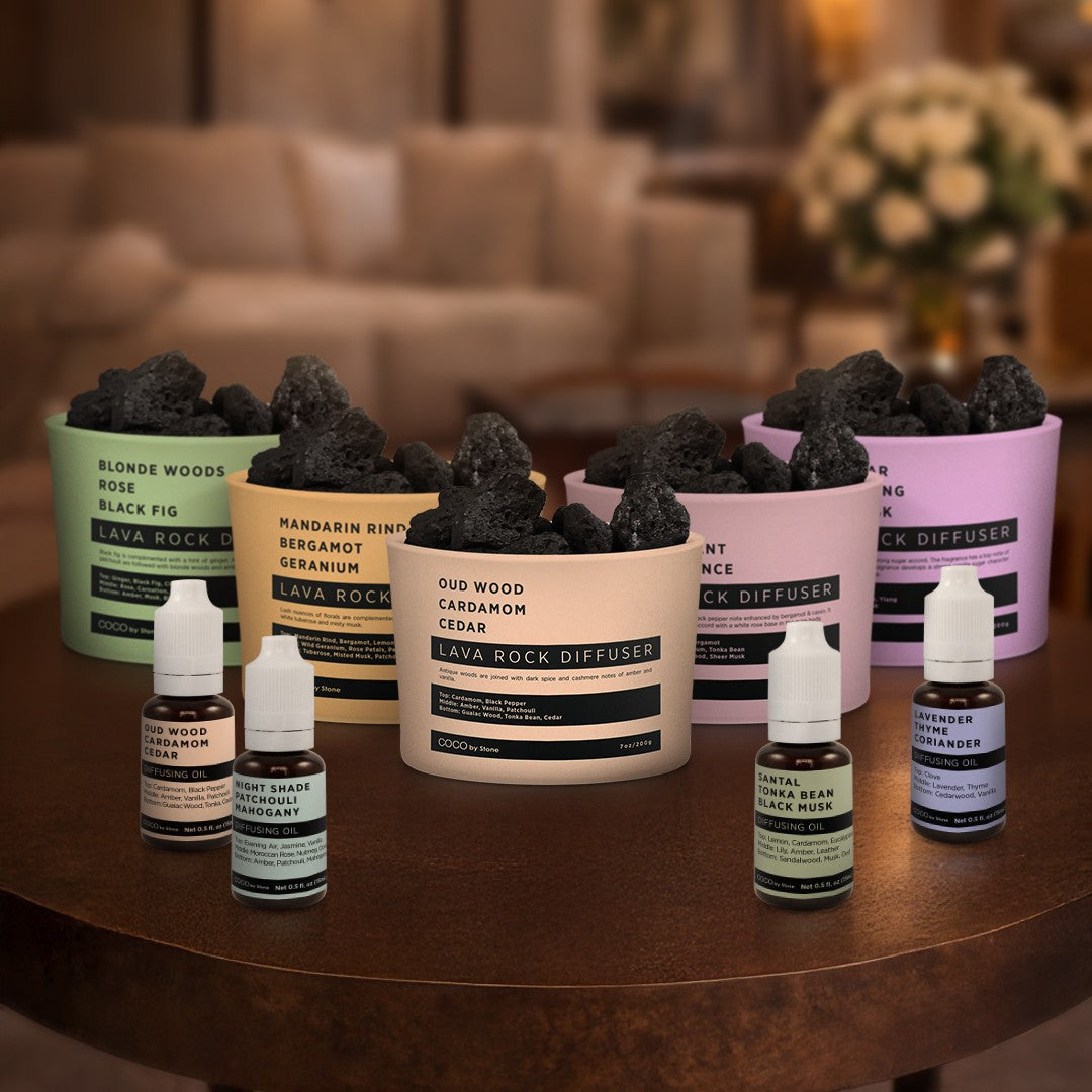 Stone Candles Baies Currants Quince Diffusing Oil - Thumbnail 4