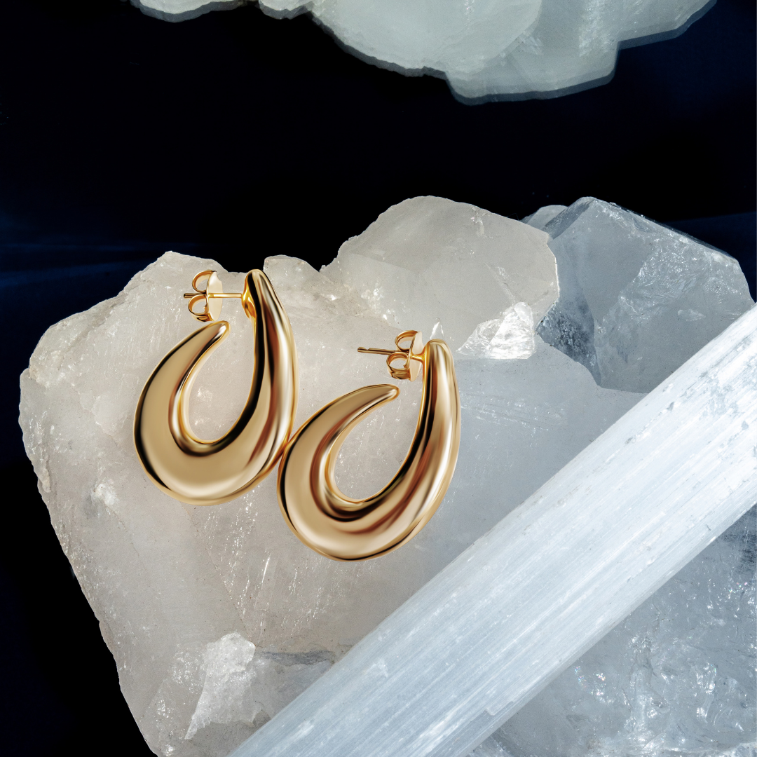 Denise Pacini Clara Gold Hoops