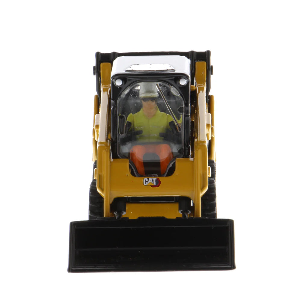 Diecast Masters 1:50 Cat 242D3 Skid Steer Loader Diecast Model 85676 Back Front