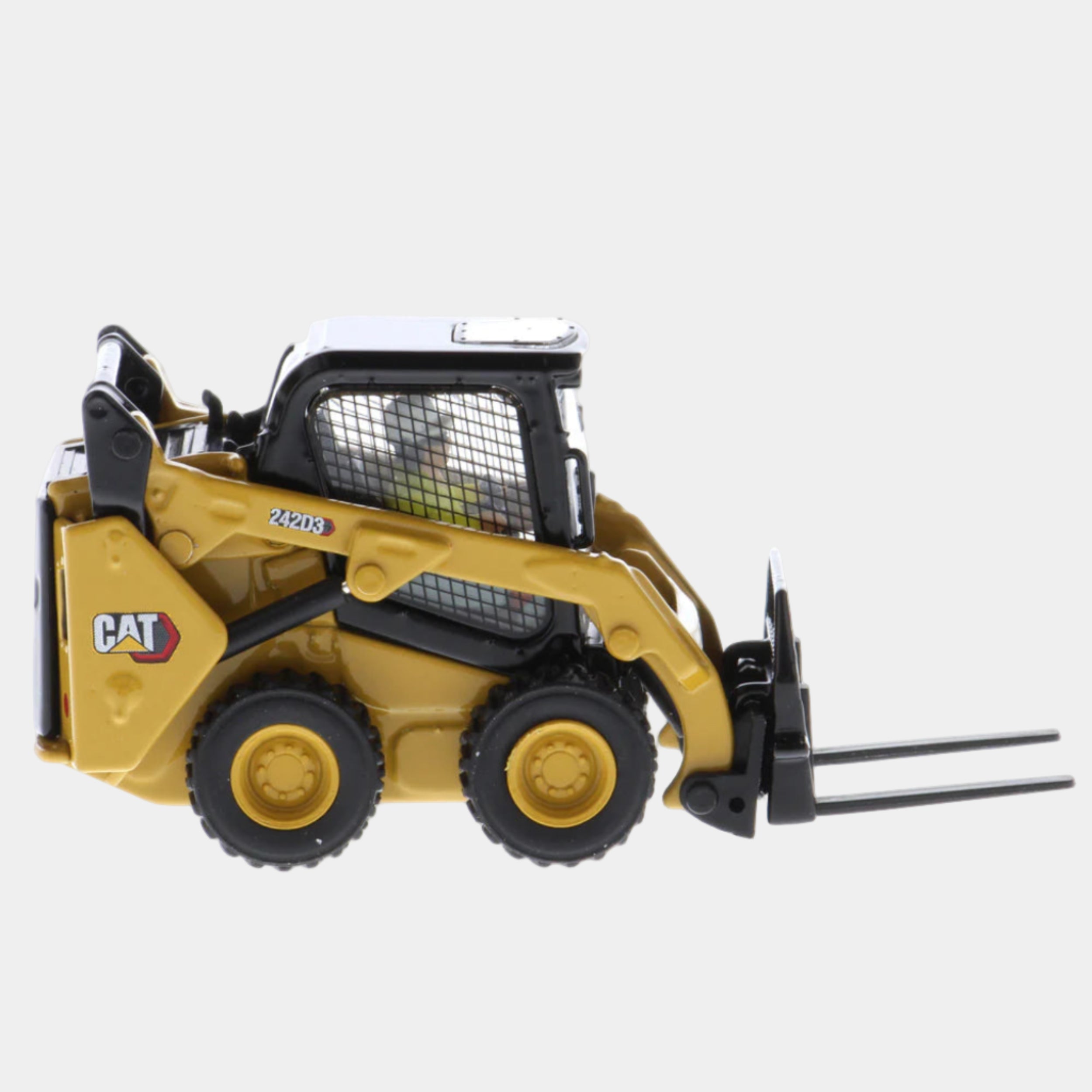 Diecast Masters 1:50 Cat 242D3 Skid Steer Loader Diecast Model 85676 Right