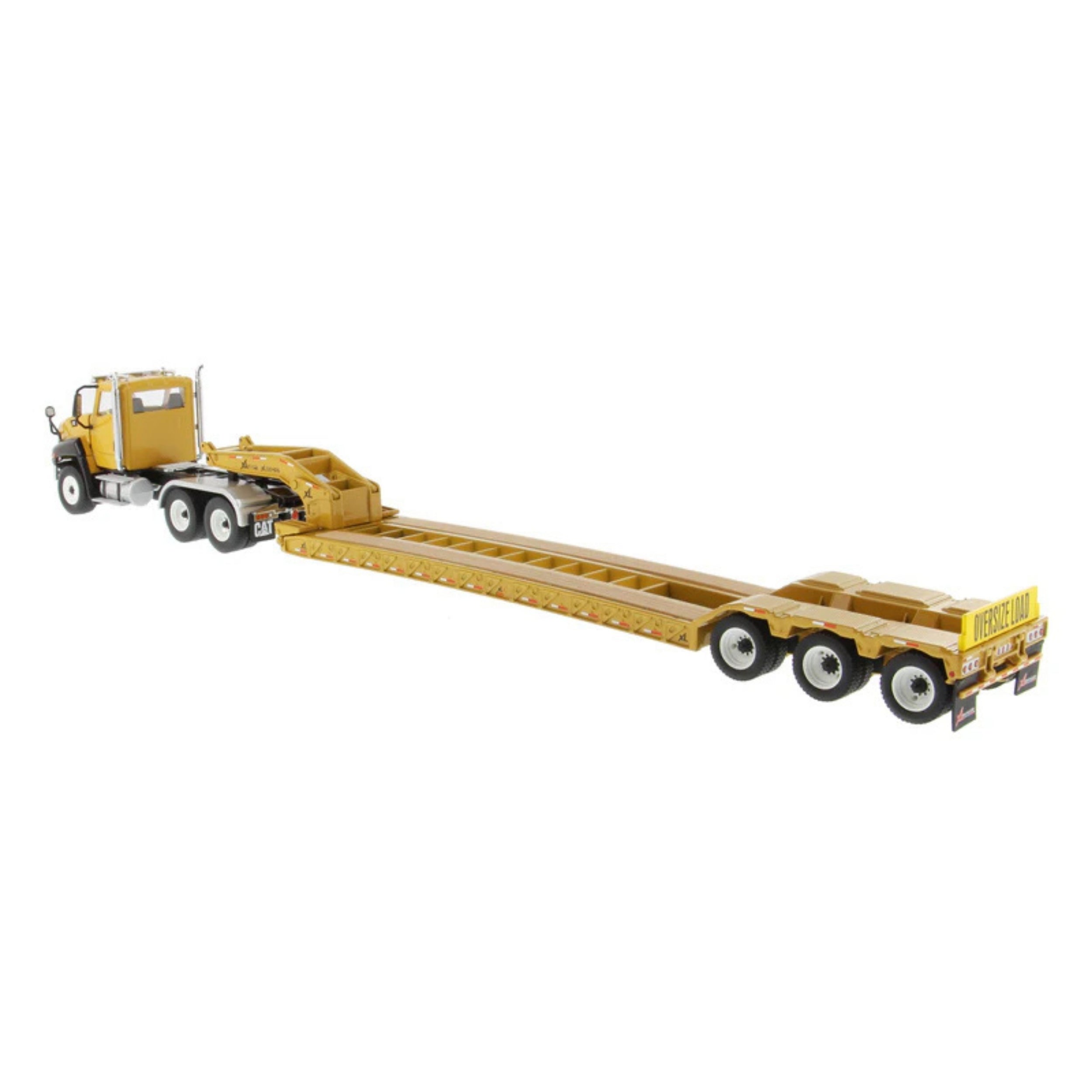 Diecast Masters 1:50 Cat® CT660 Day Cab Tractor with XL120 Low-Profile HDG Trailer 85503C Diecast Model