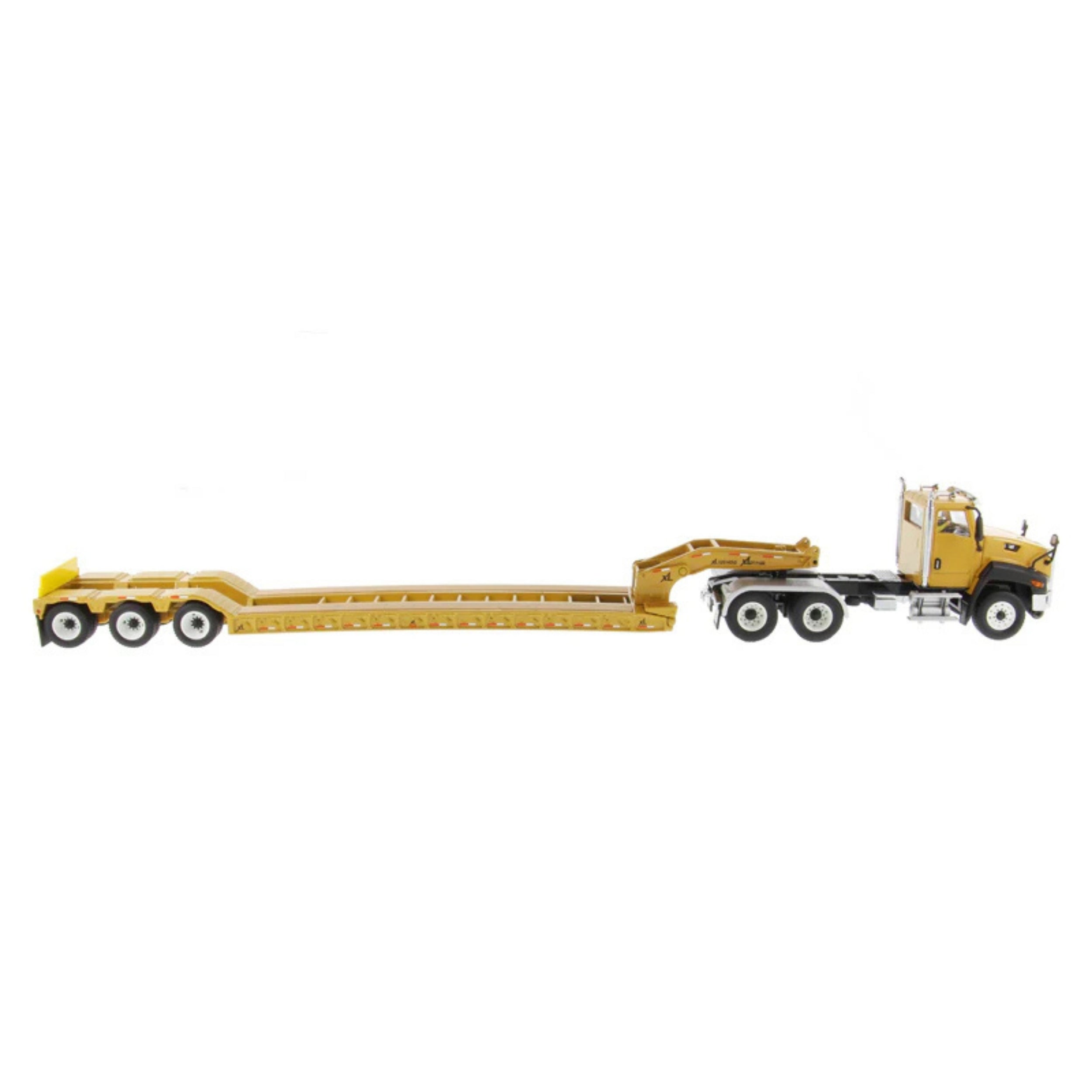 Diecast Masters 1:50 Cat® CT660 Day Cab Tractor with XL120 Low-Profile HDG Trailer 85503C Diecast Model