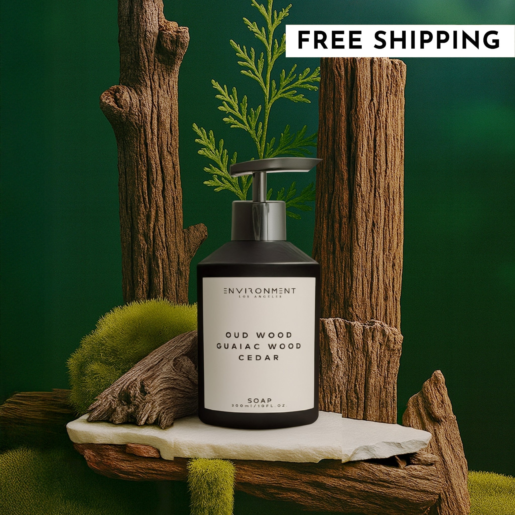 Oud Wood | Guaiac Wood | Cedar Hand Soap (Inspired by Tom Ford Oud Wood®)