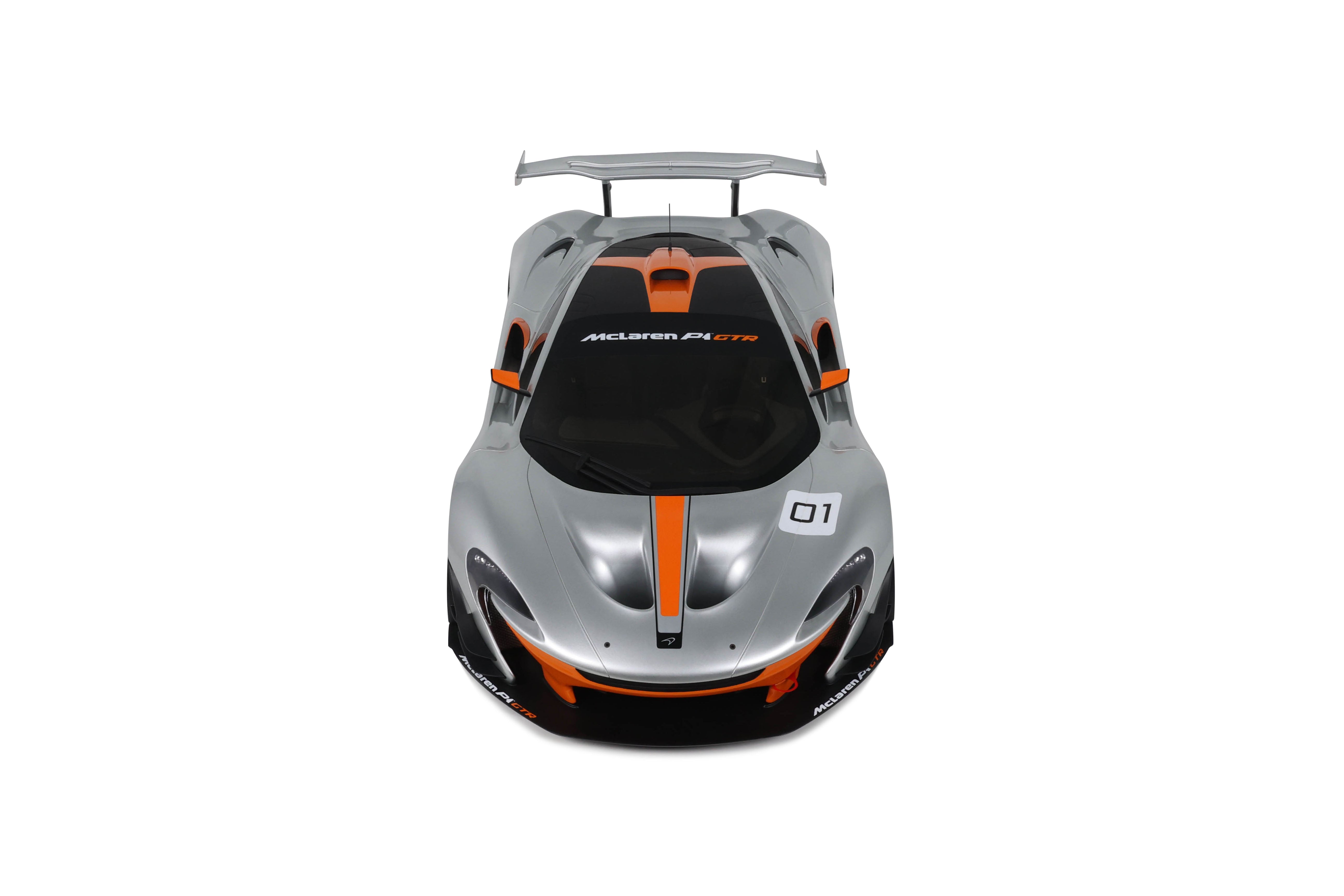 GT Spirit McLaren P1 GTR Pebble Beach Grey-2014 1:8 Diecast Car GTS800902