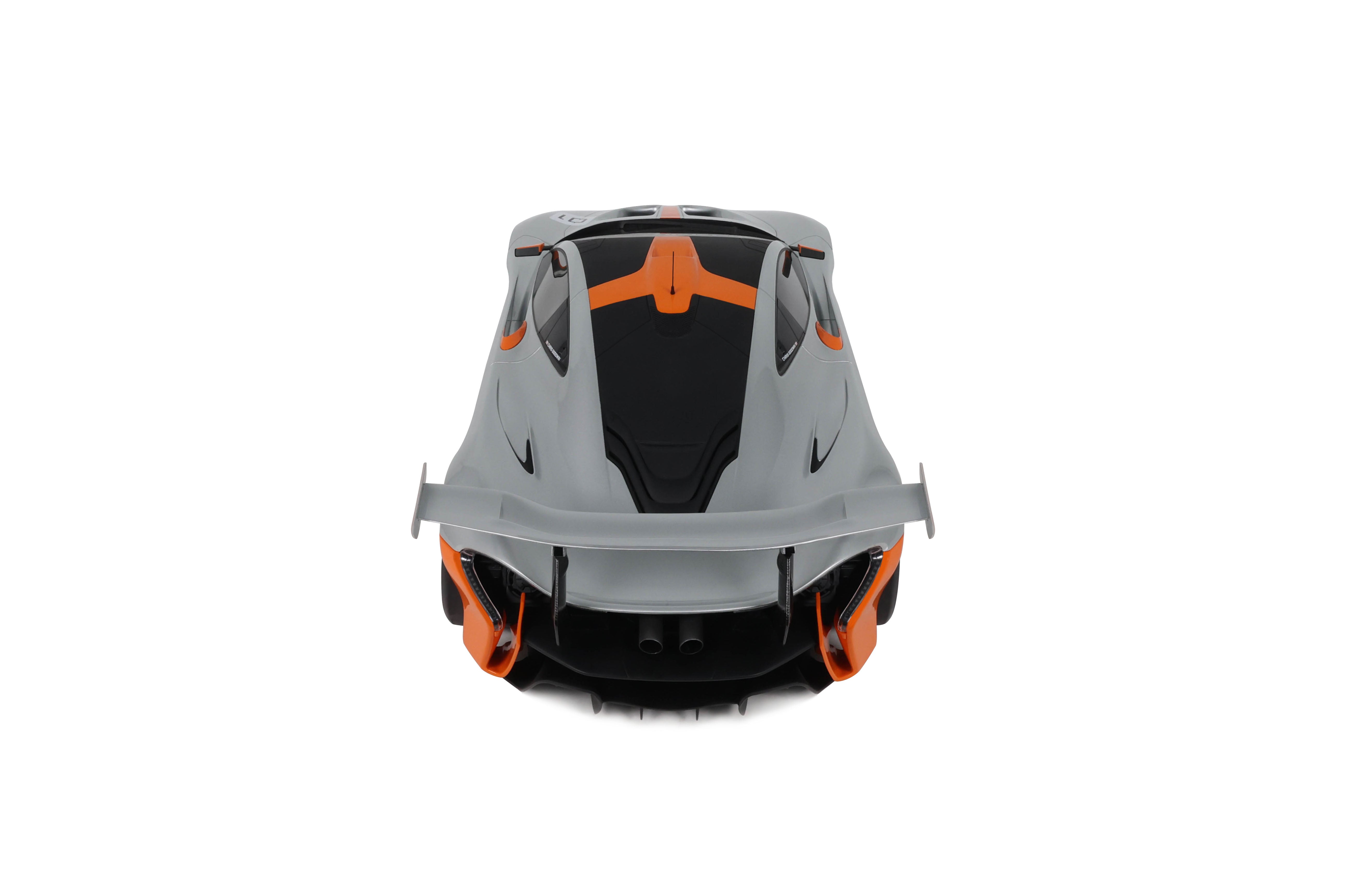 GT Spirit McLaren P1 GTR Pebble Beach Grey-2014 1:8 Diecast Car GTS800902