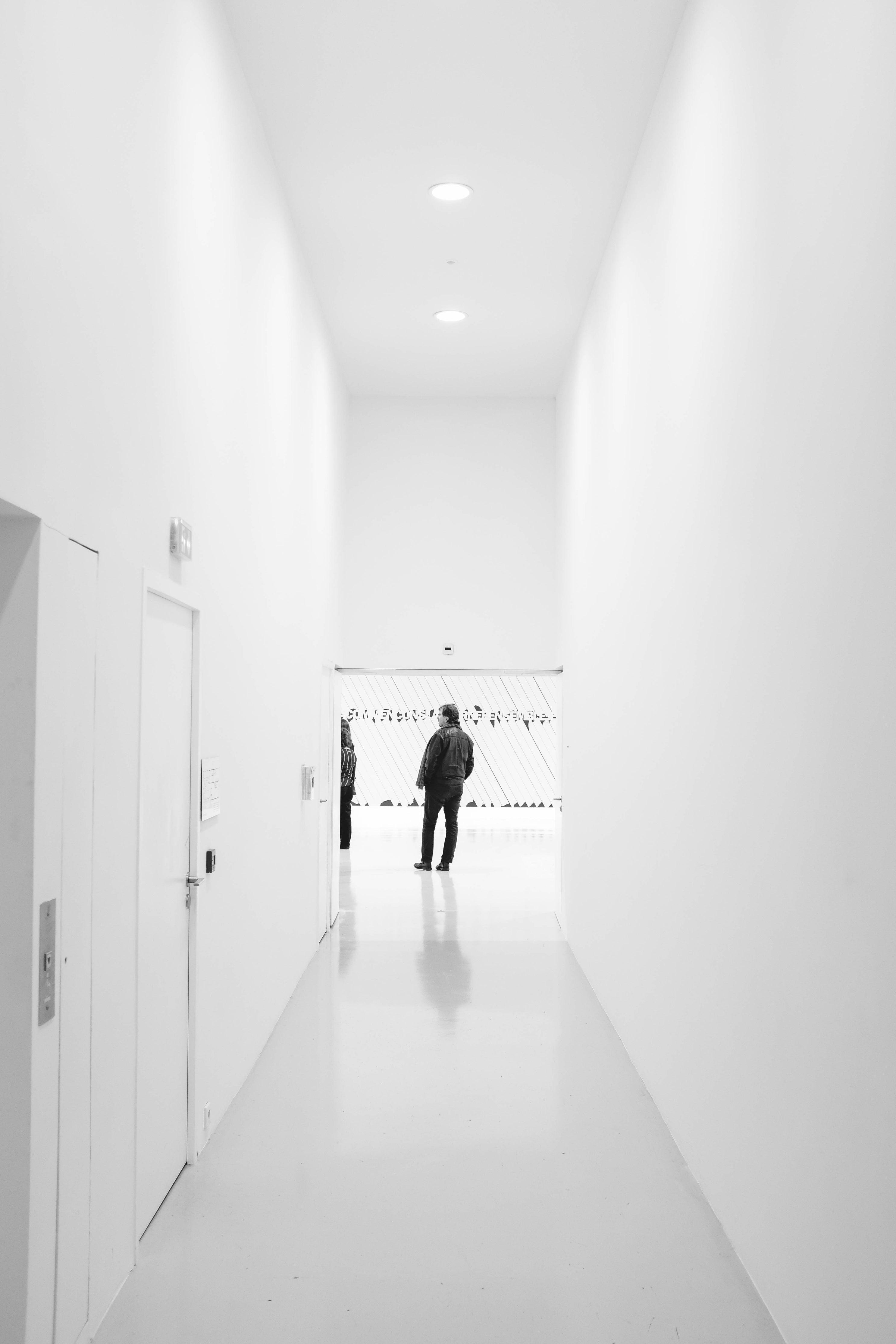 Gallemar's White Office Corridor