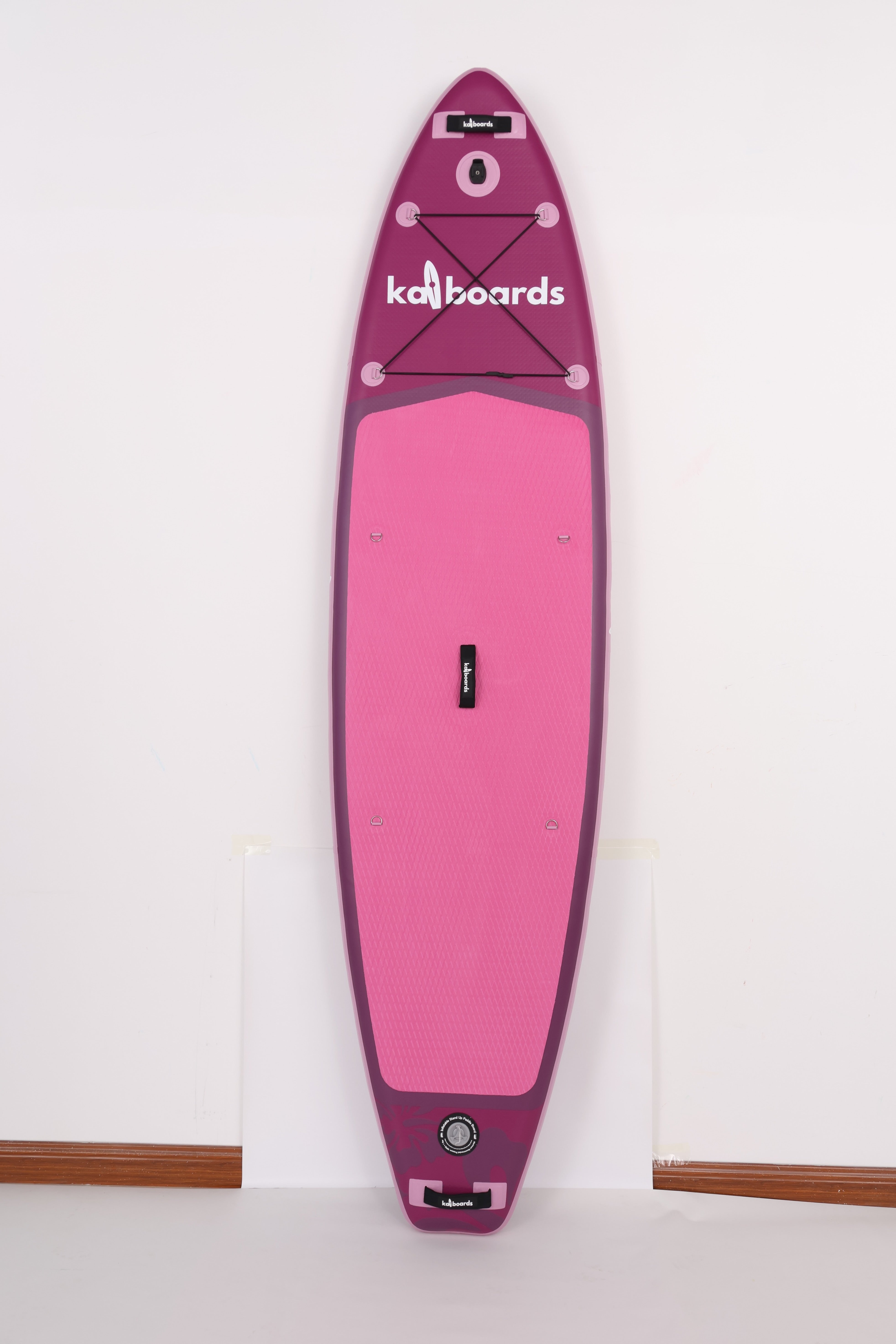 Kai Boards The Hibiscus 10’6 Inflatable SUP Paddle Board Set - Pink