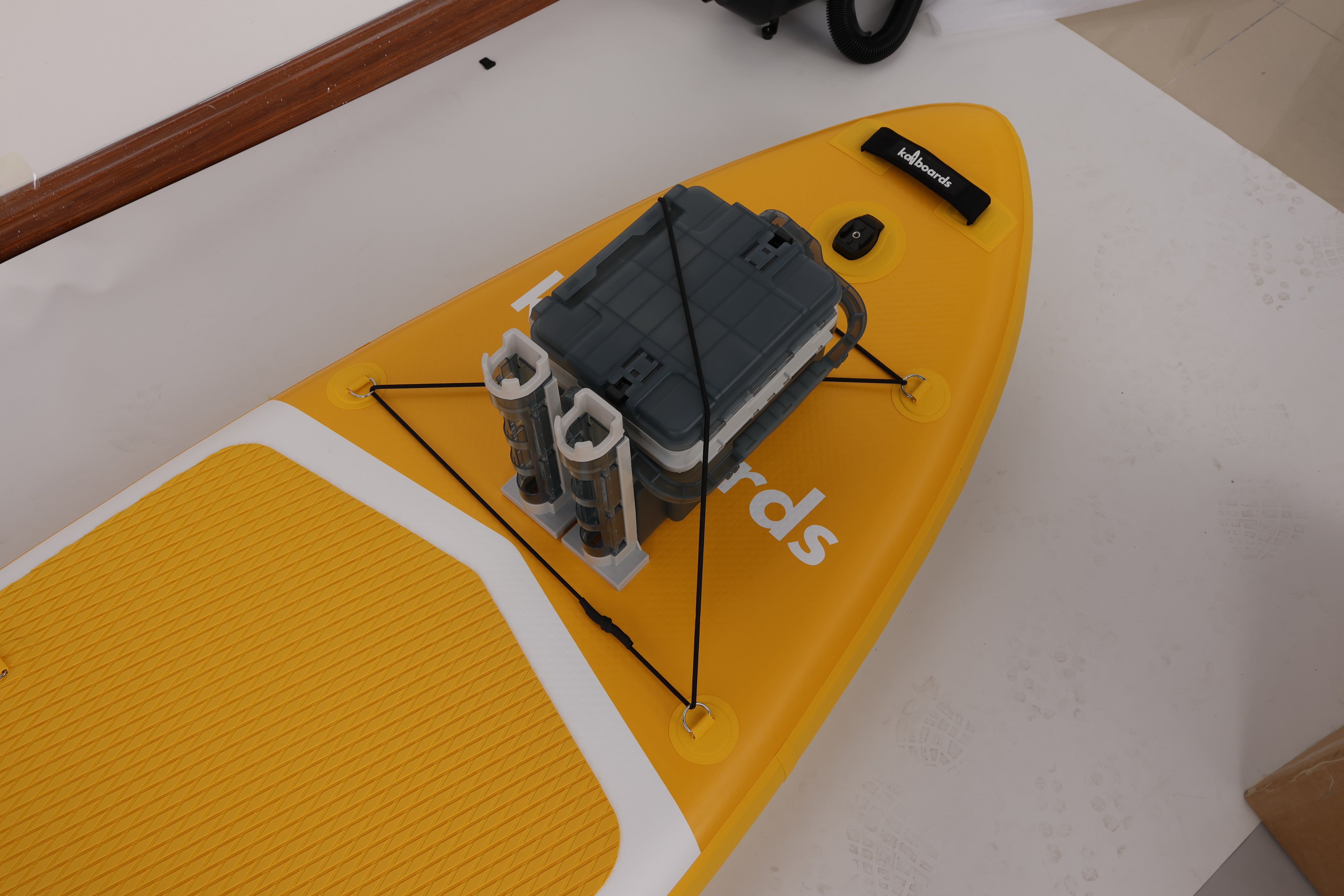 Kai Boards The Rainbow 10’6 Inflatable SUP Paddle Board Set - Yellow