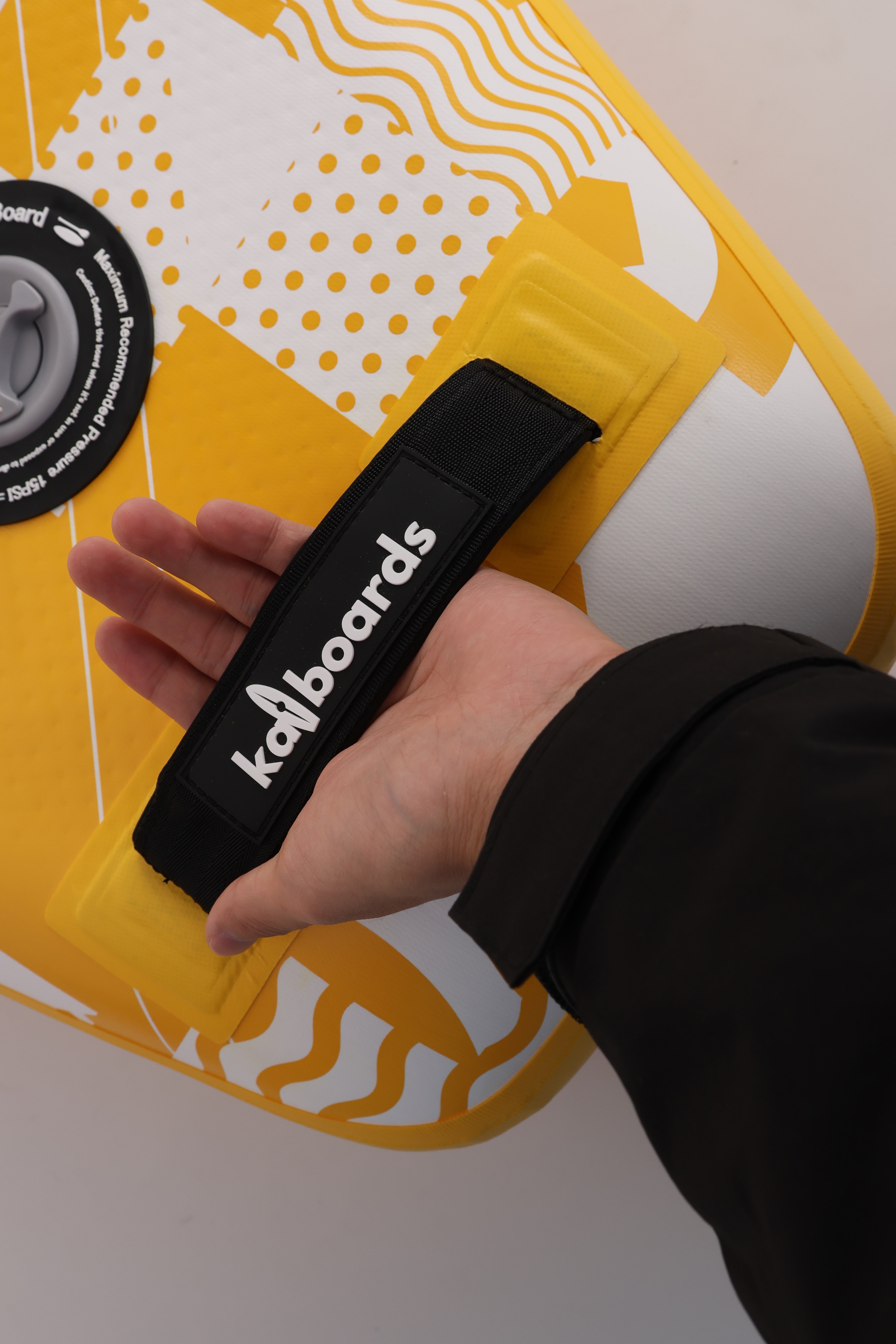 Kai Boards The Rainbow 10’6 Inflatable SUP Paddle Board Set - Yellow