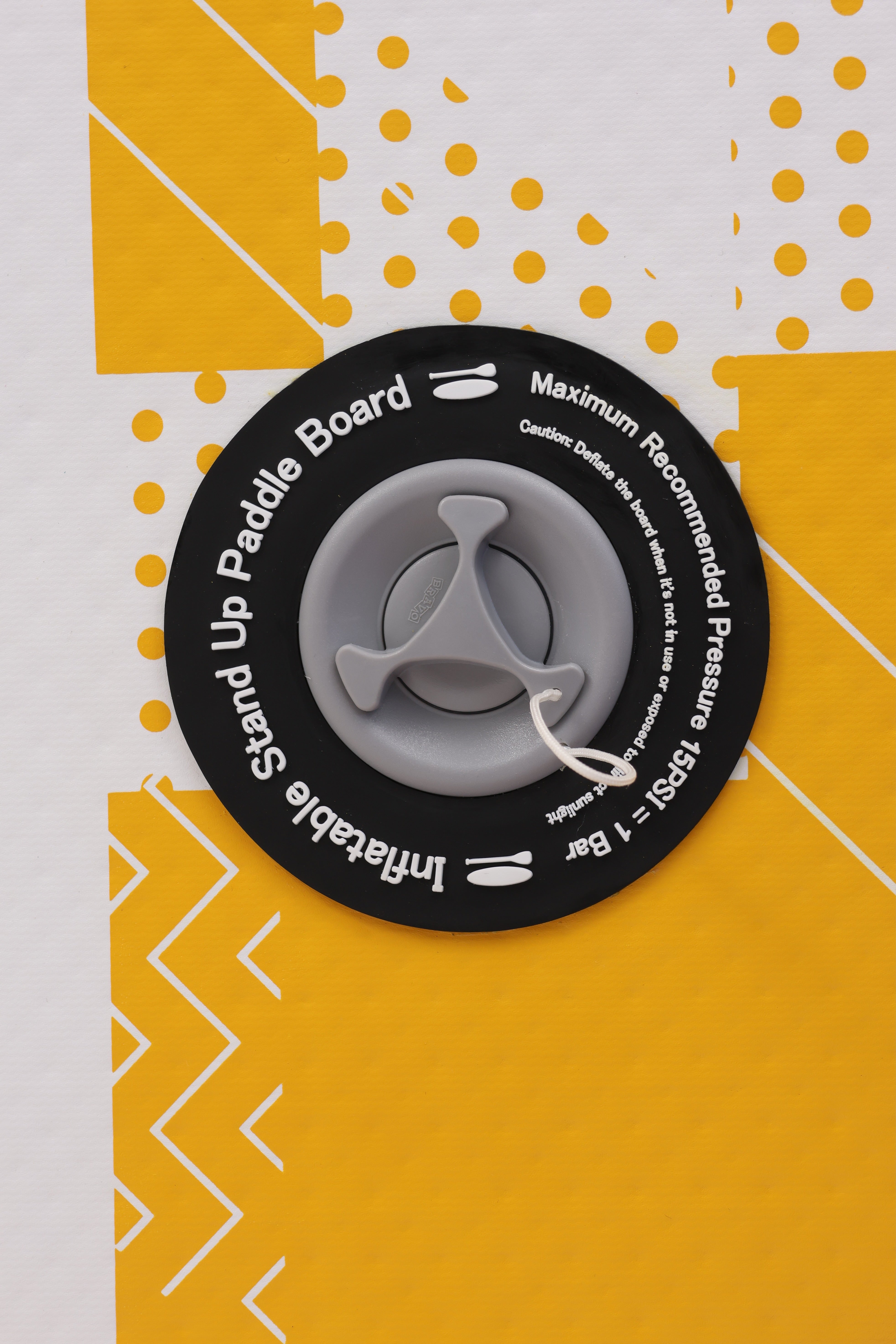 Kai Boards The Rainbow 10’6 Inflatable SUP Paddle Board Set - Yellow