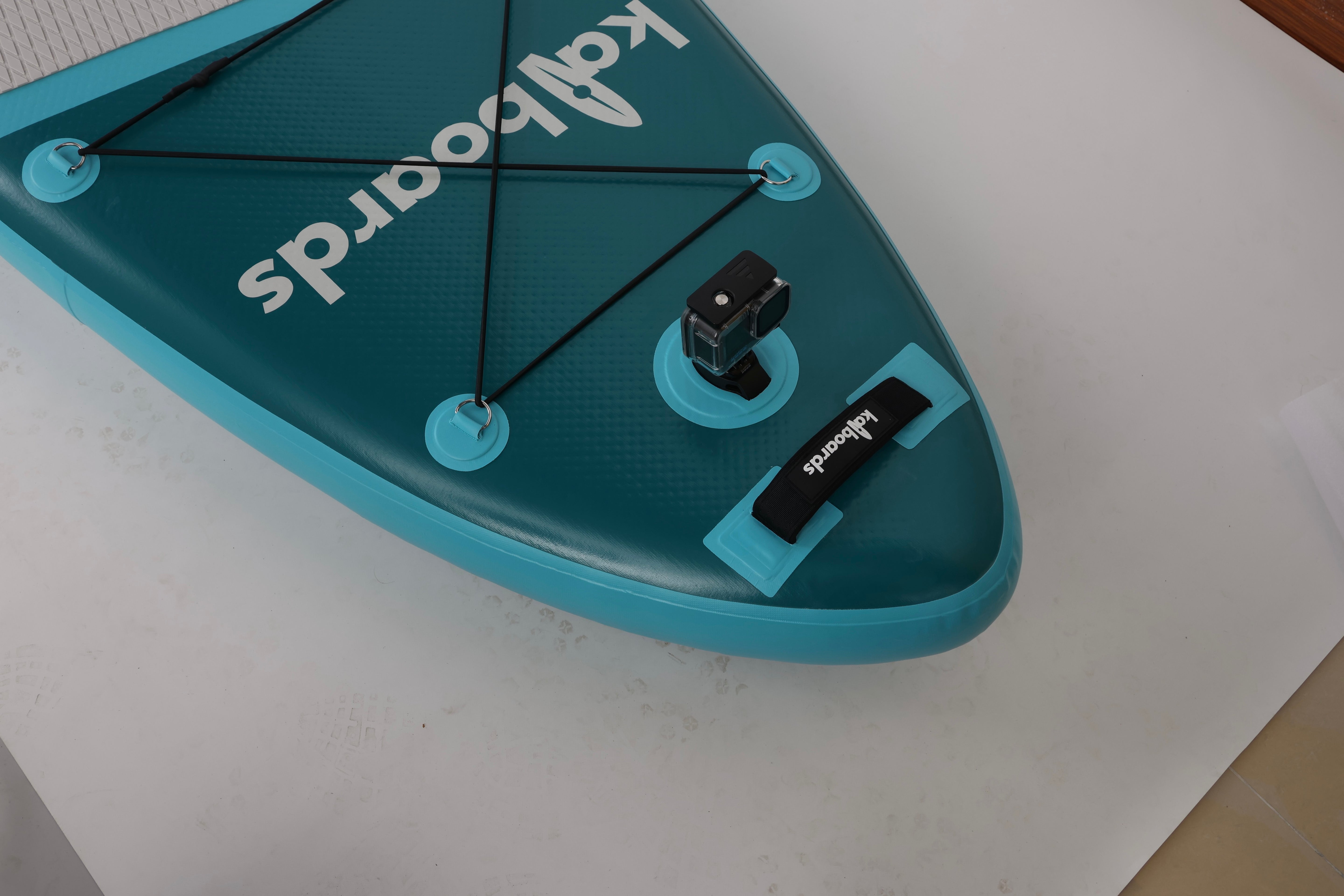 Kai Boards The Sunrise 10’6 Inflatable SUP Paddle Board Set - Blue