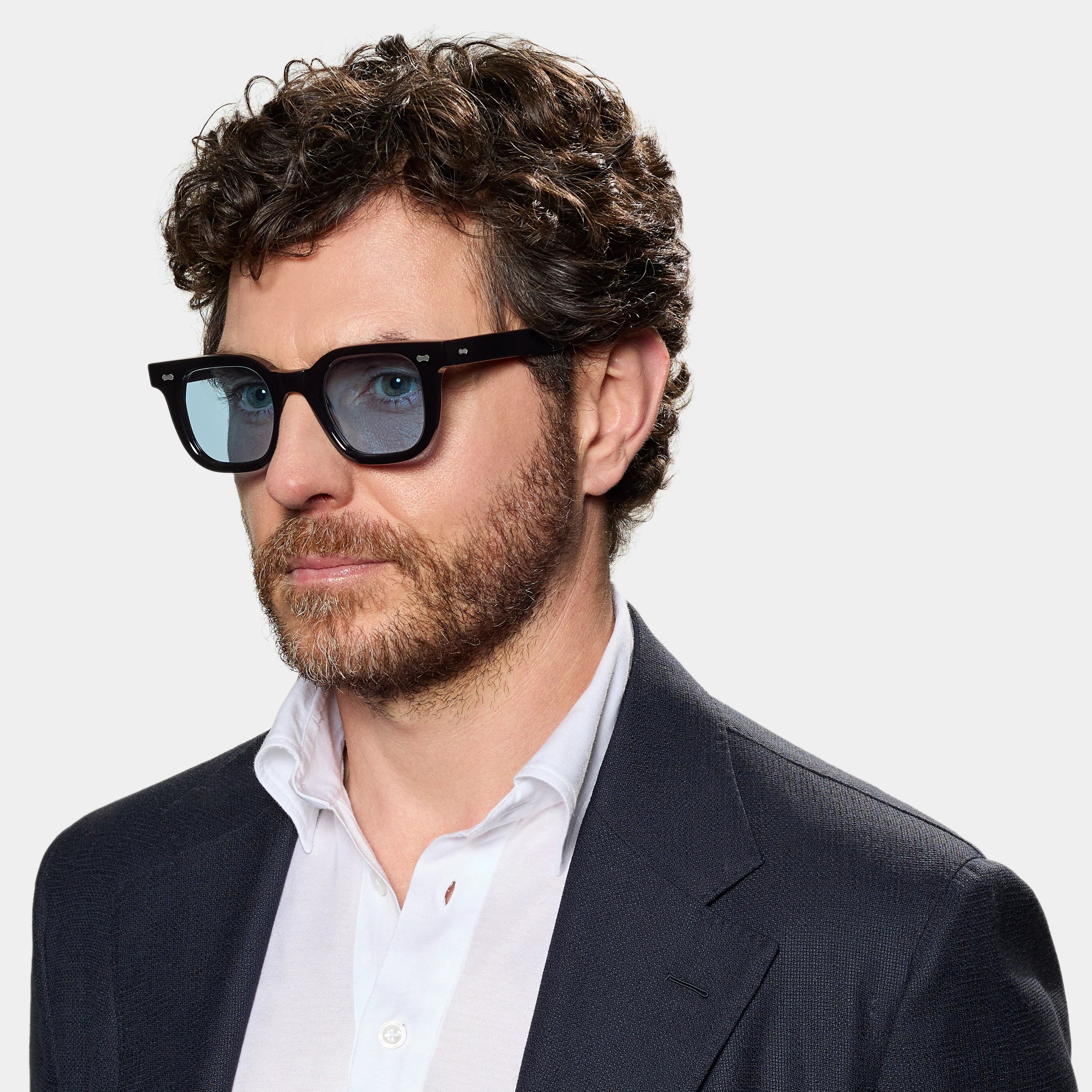 TBD Eyewear Mastro Eco Black | Blue Lens Sunglasses