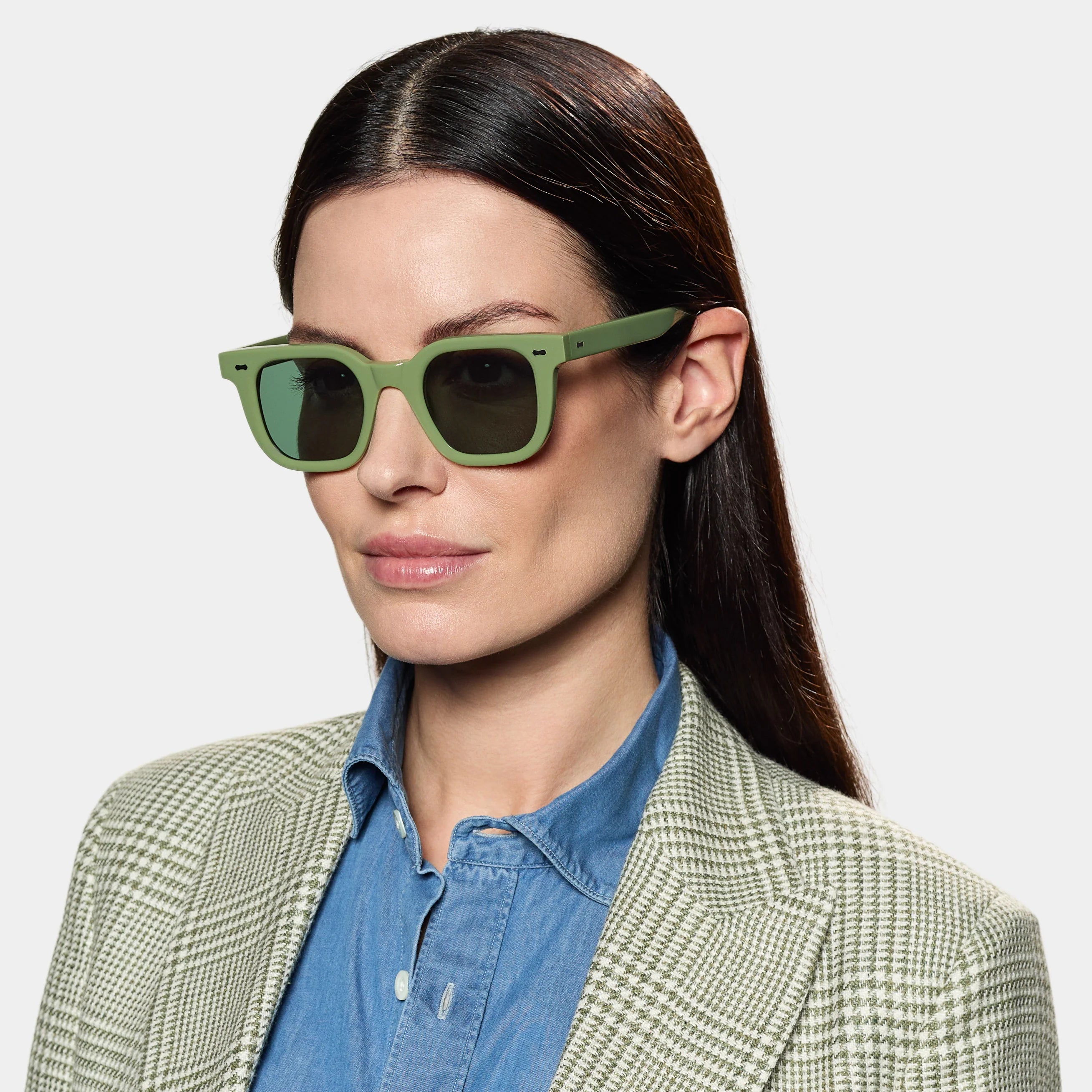 TBD Eyewear Mastro Sage | Bottle Green Lens Sunglasses