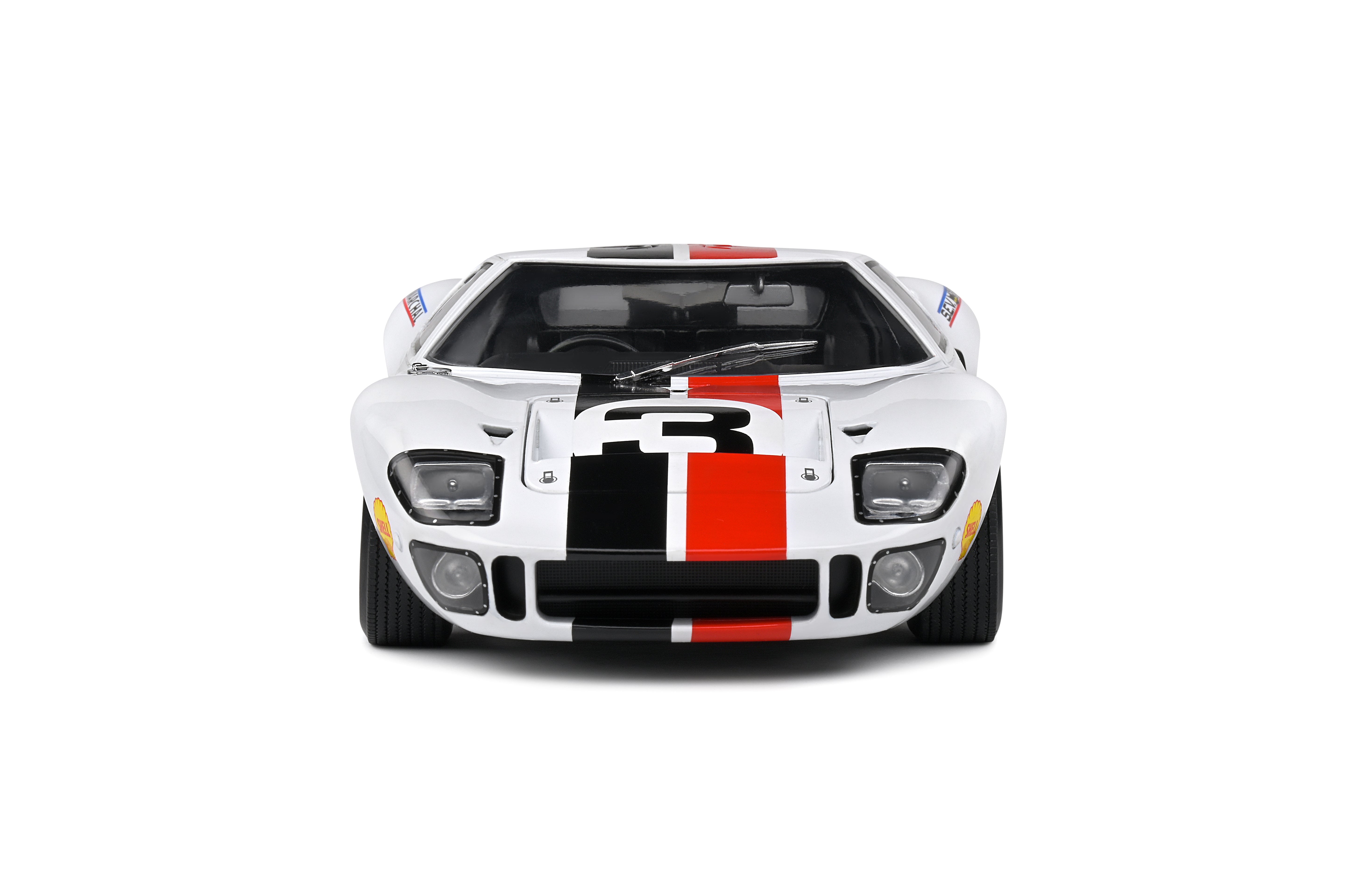 Solido Ford GT40 MK.1 Eric Dean Design White - 2015 1:18 Diecast Car S1803010