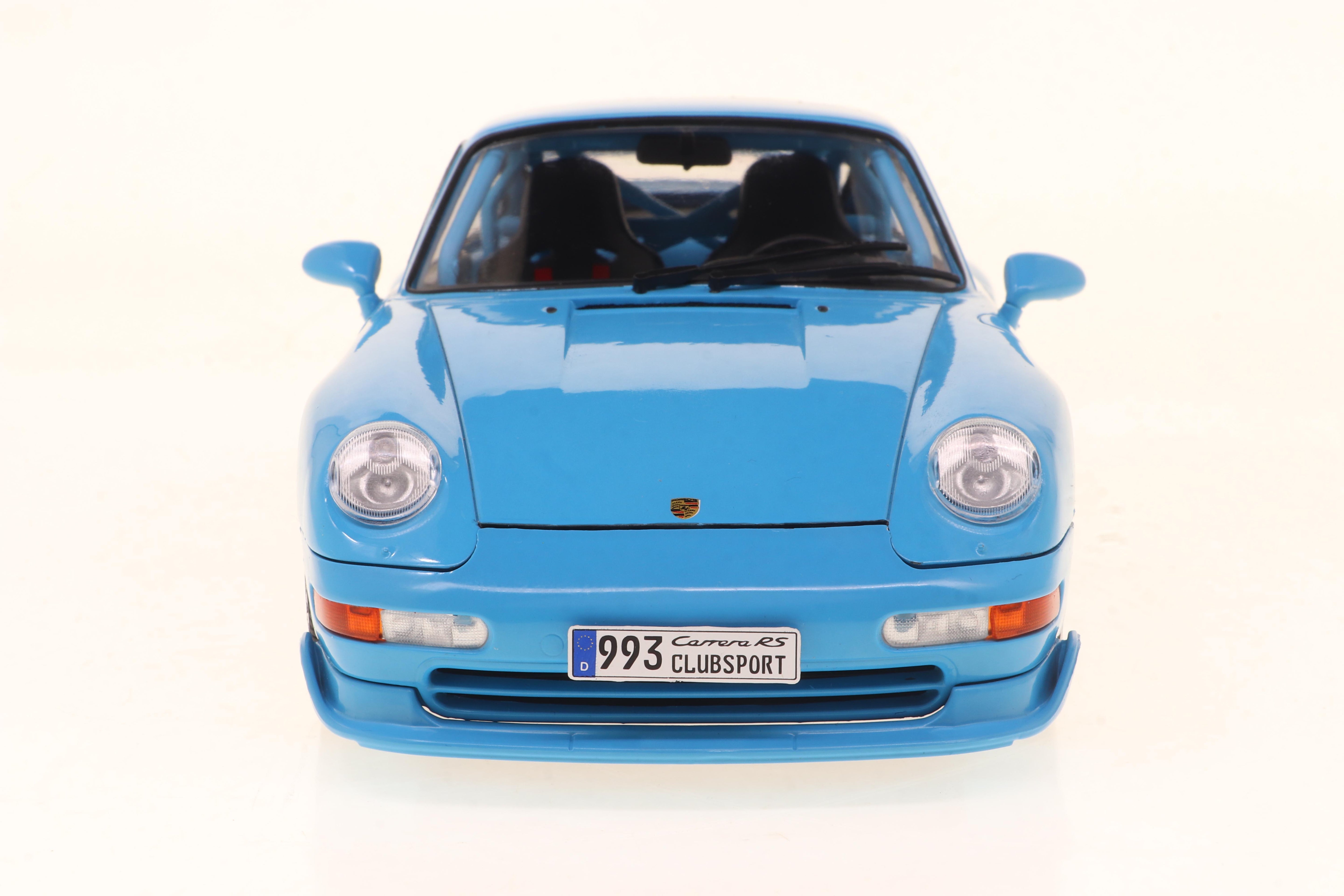 Solido Porsche 911 (993) Riviera Blue - 1997 1:18 Diecast Car S1810101