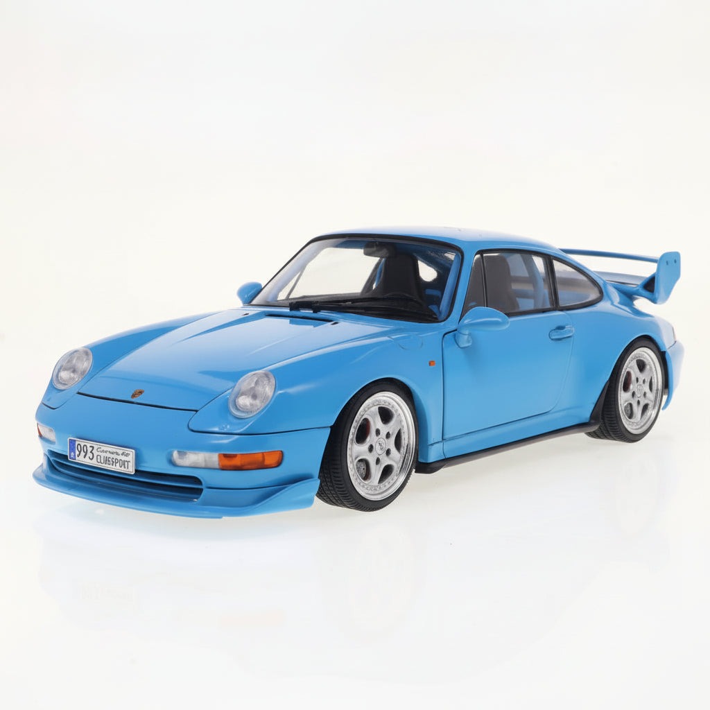Solido Porsche 911 (993) Riviera Blue - 1997 1:18 Diecast Car S1810101