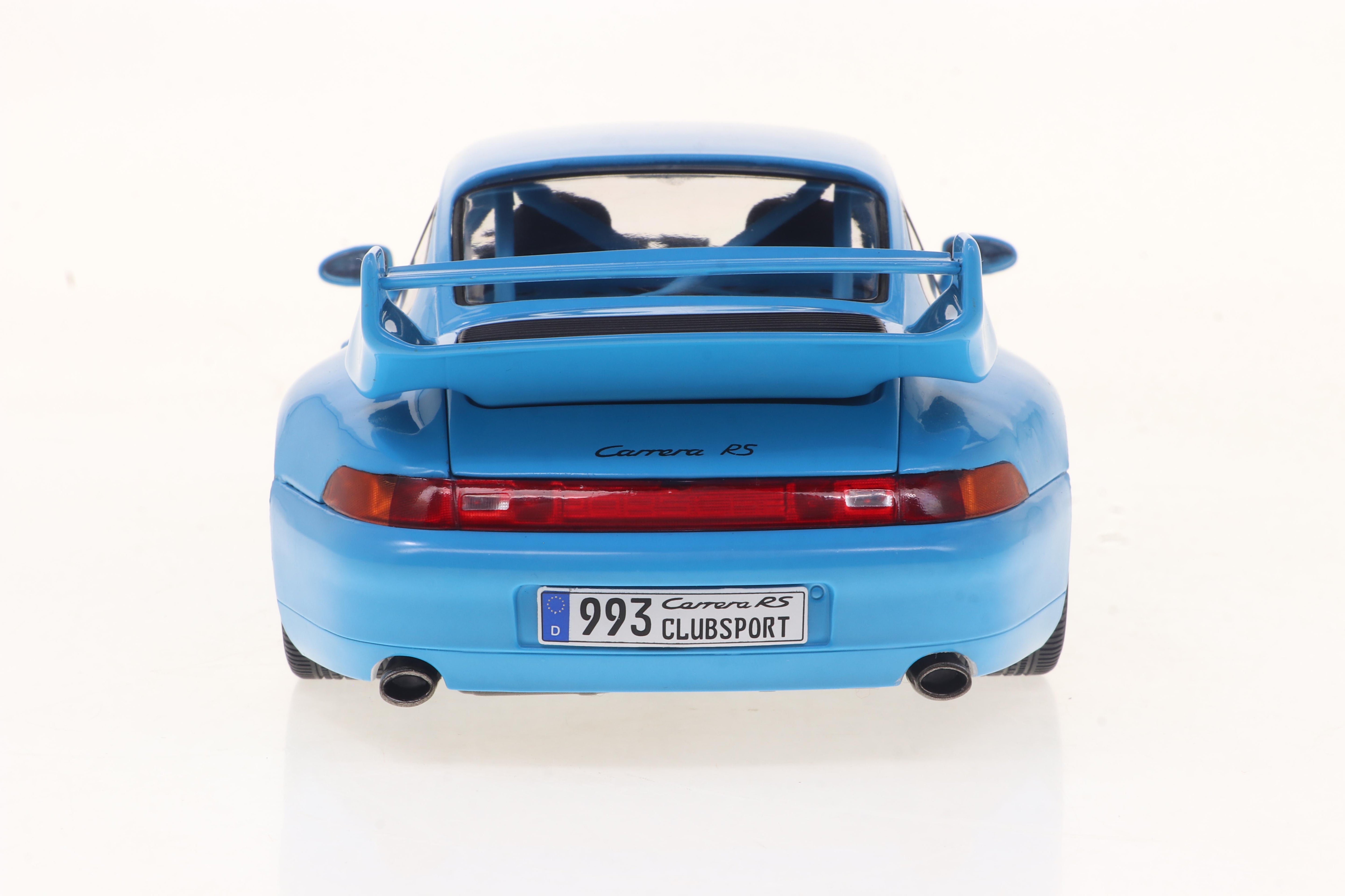 Solido Porsche 911 (993) Riviera Blue - 1997 1:18 Diecast Car S1810101