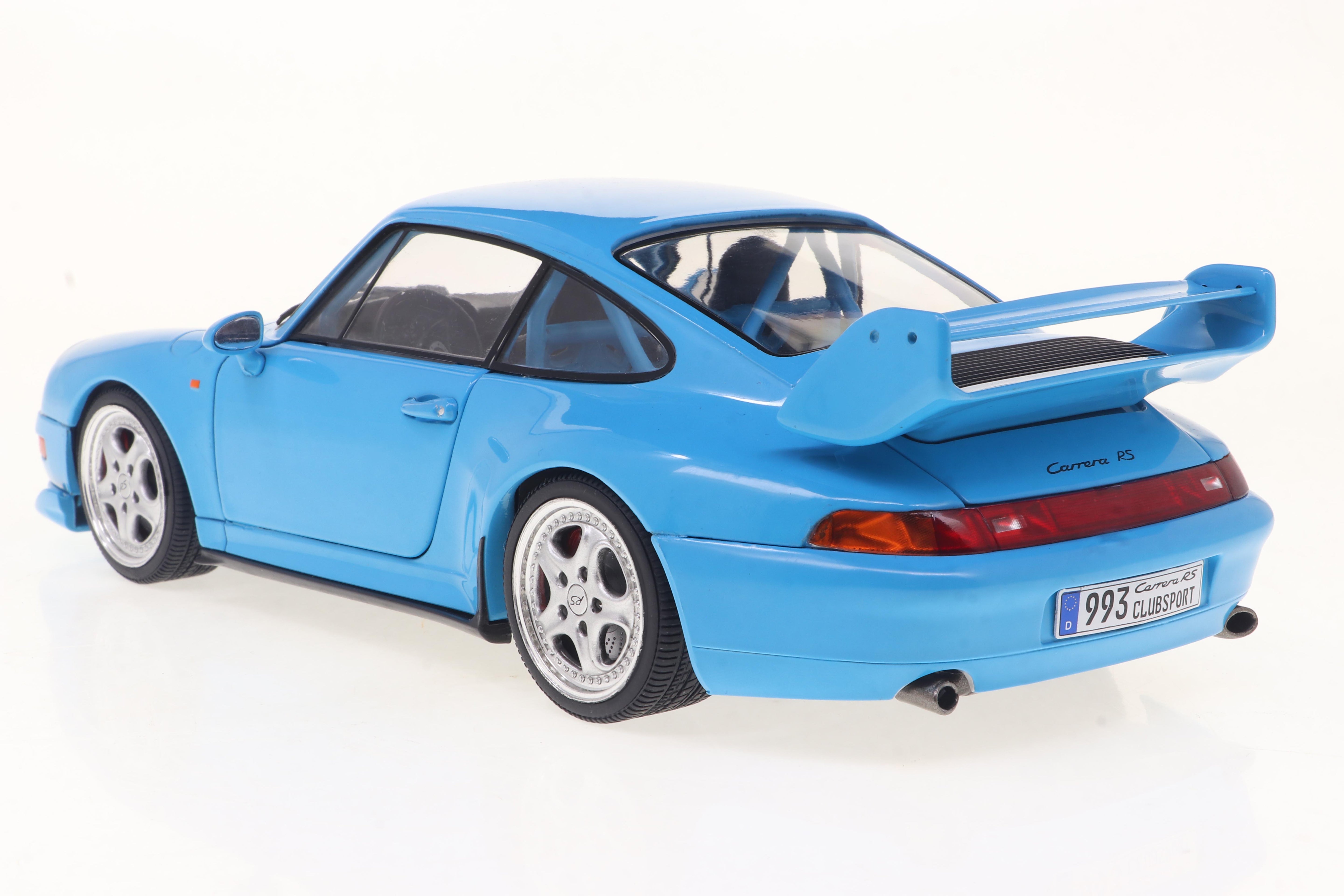 Solido Porsche 911 (993) Riviera Blue - 1997 1:18 Diecast Car S1810101
