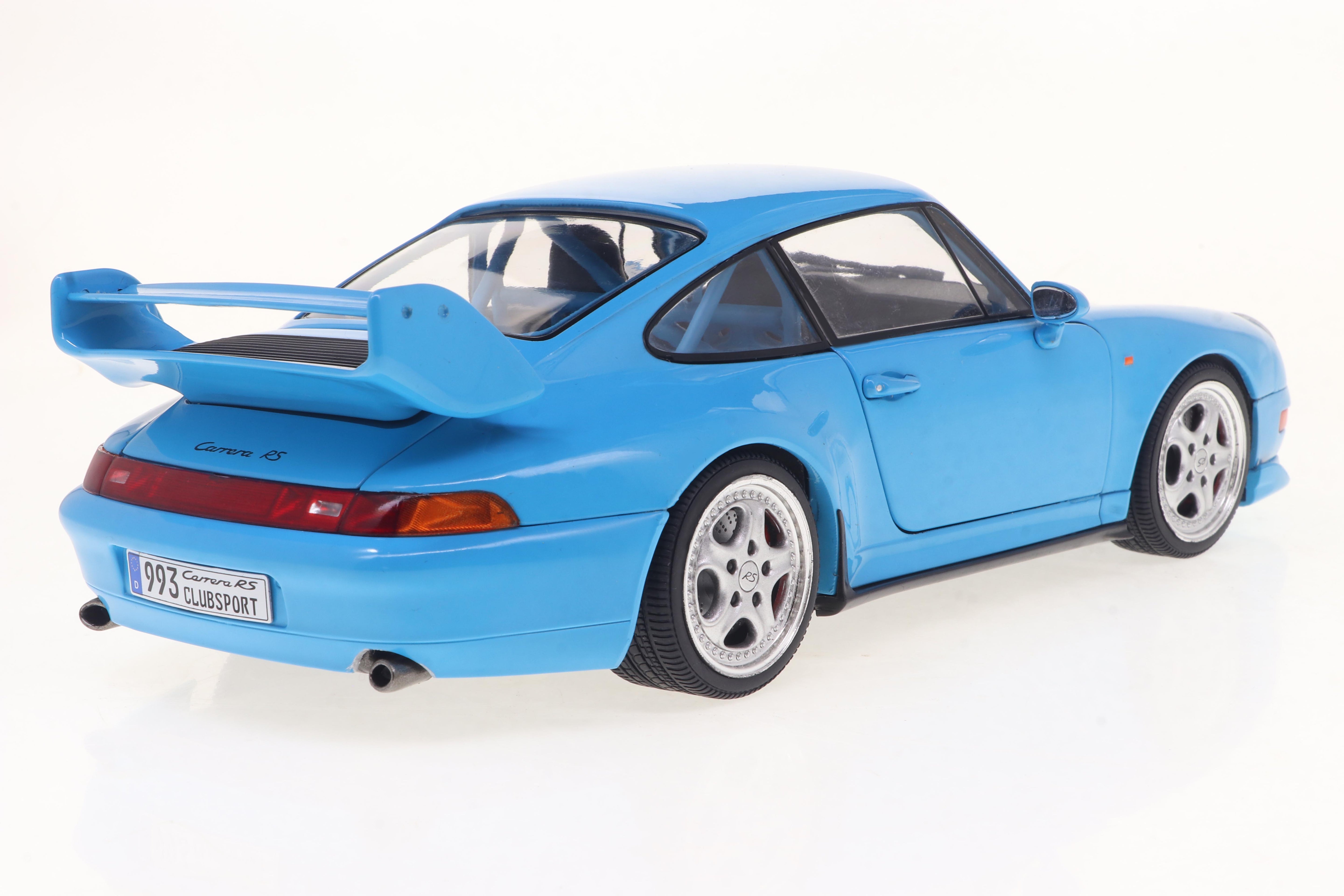 Solido Porsche 911 (993) Riviera Blue - 1997 1:18 Diecast Car S1810101