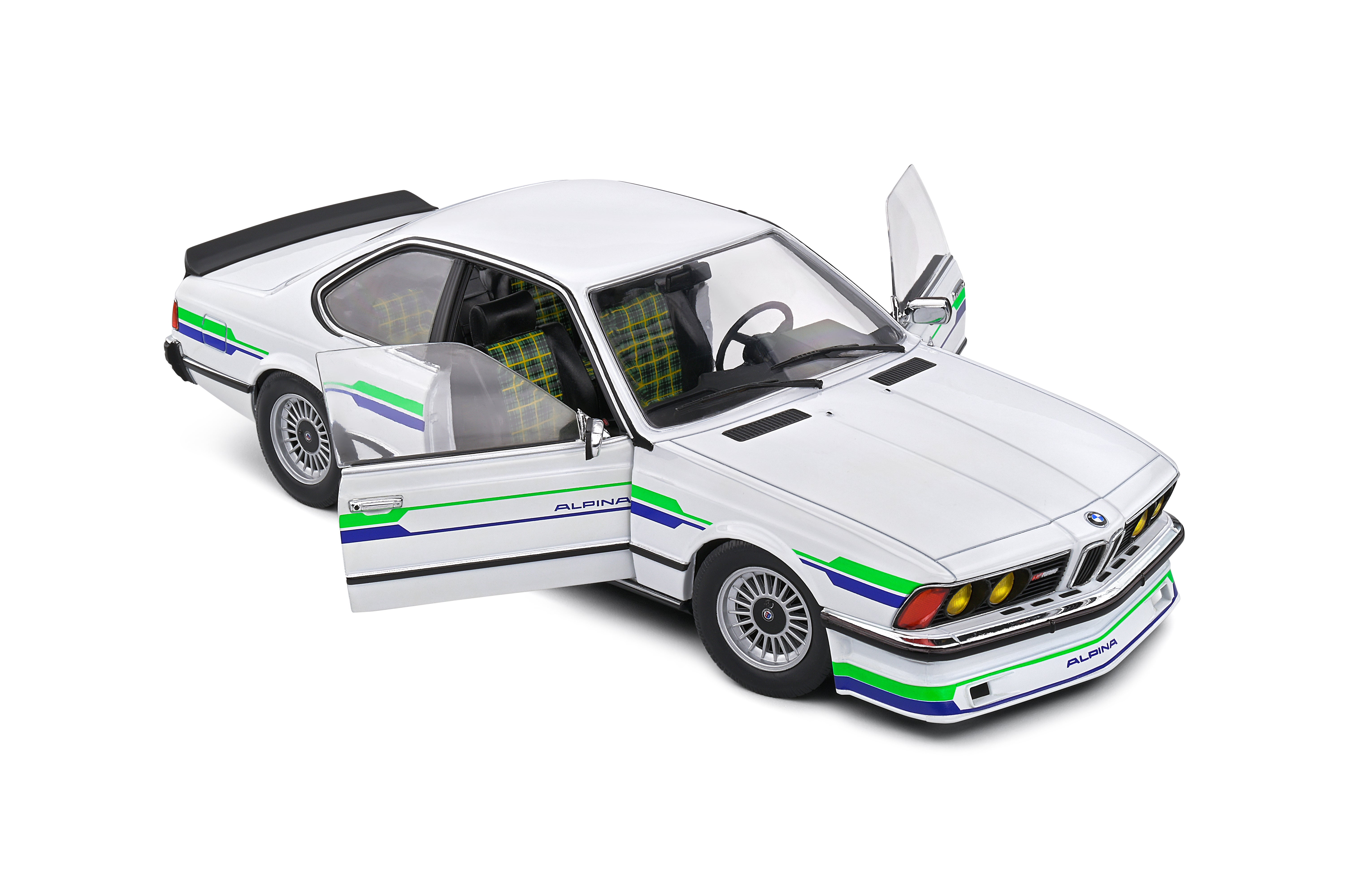 Solido BMW Alpina B7 Turbo E24 1:18 White Diecast Car S1810303