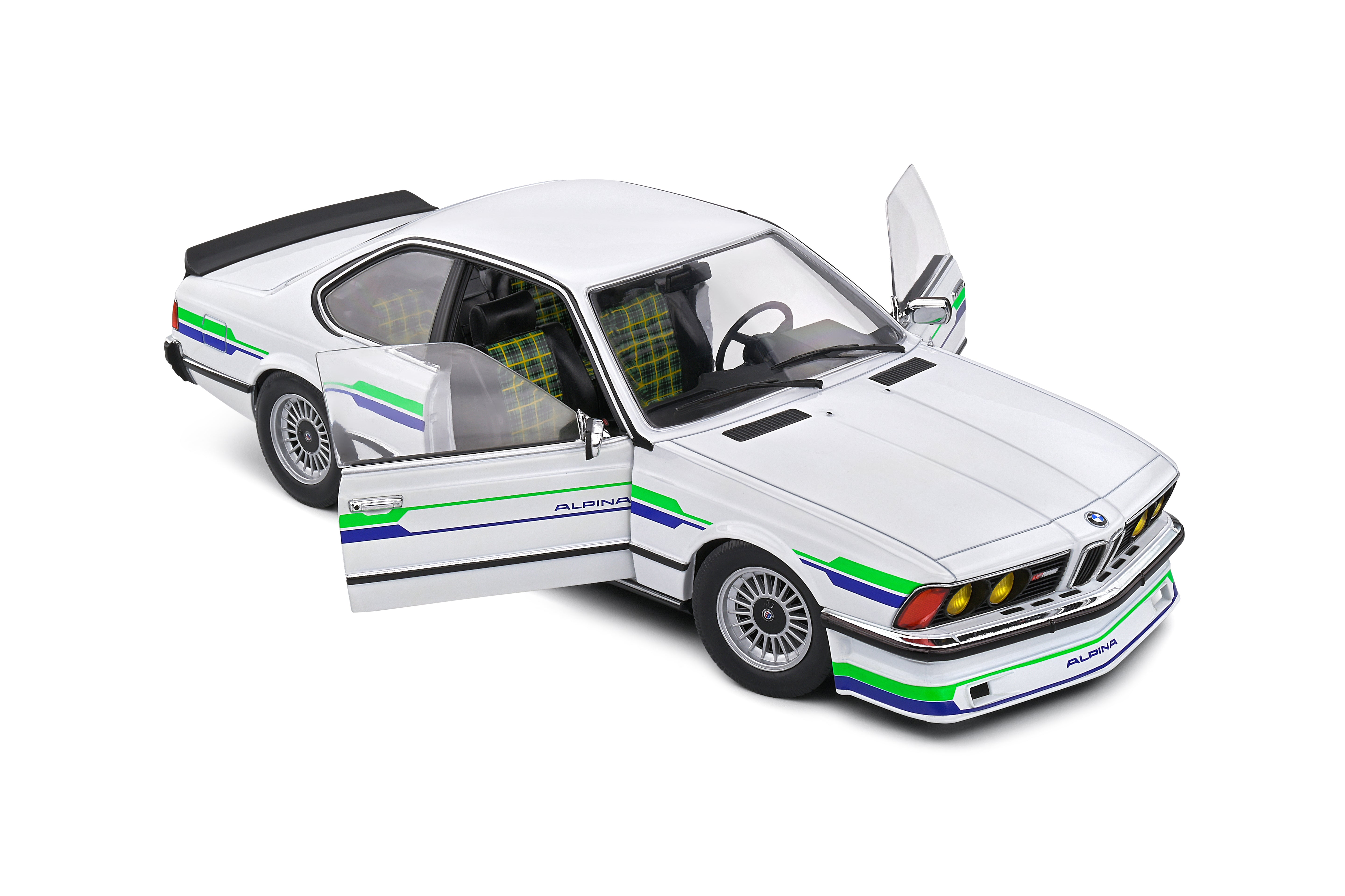 Solido BMW Alpina B7 Turbo (E24) – 1984 1:18 White Diecast Car S1810303