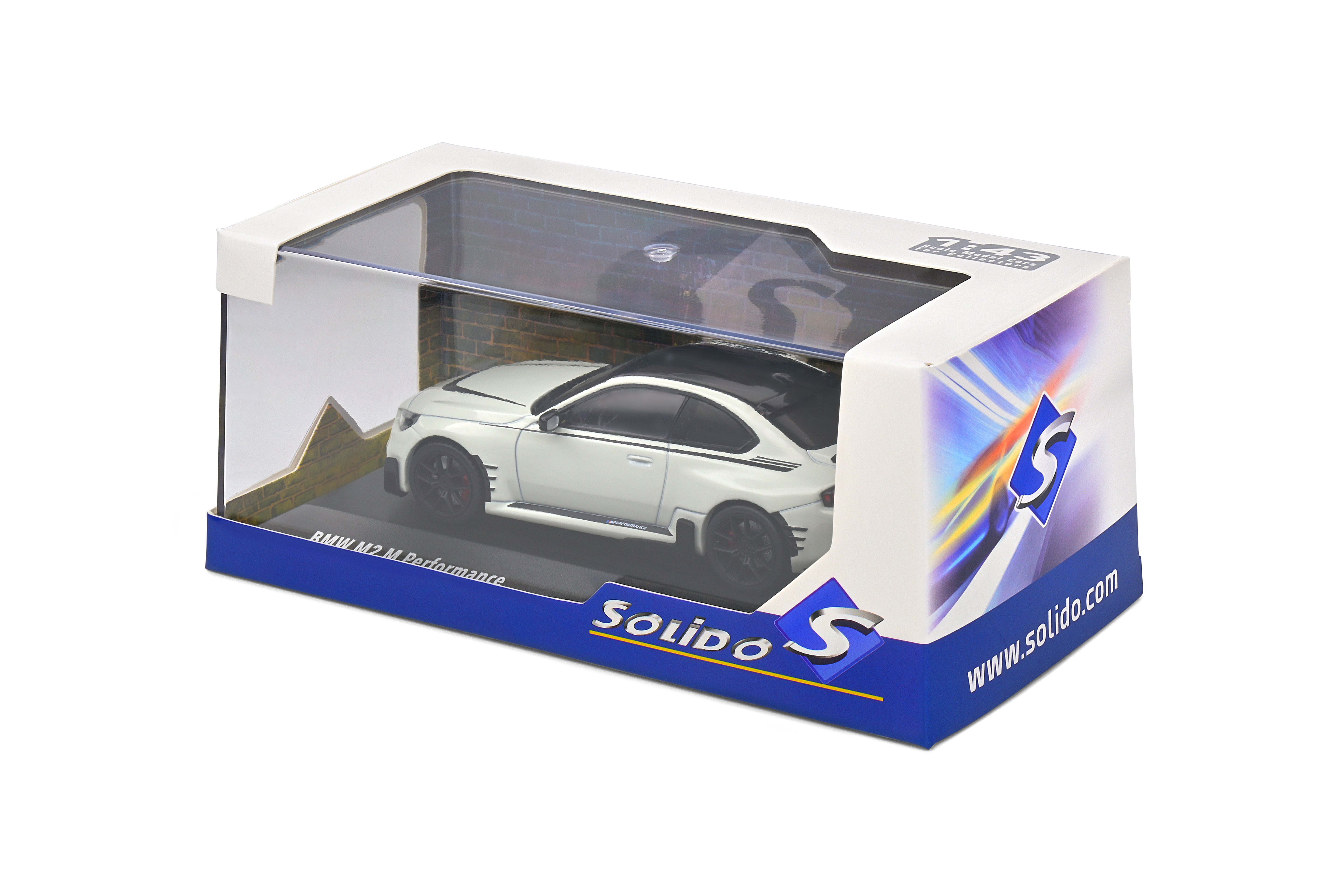 Solido BMW M2 M Performance Alpine White-2023 1:43 Diecast Car S4314603