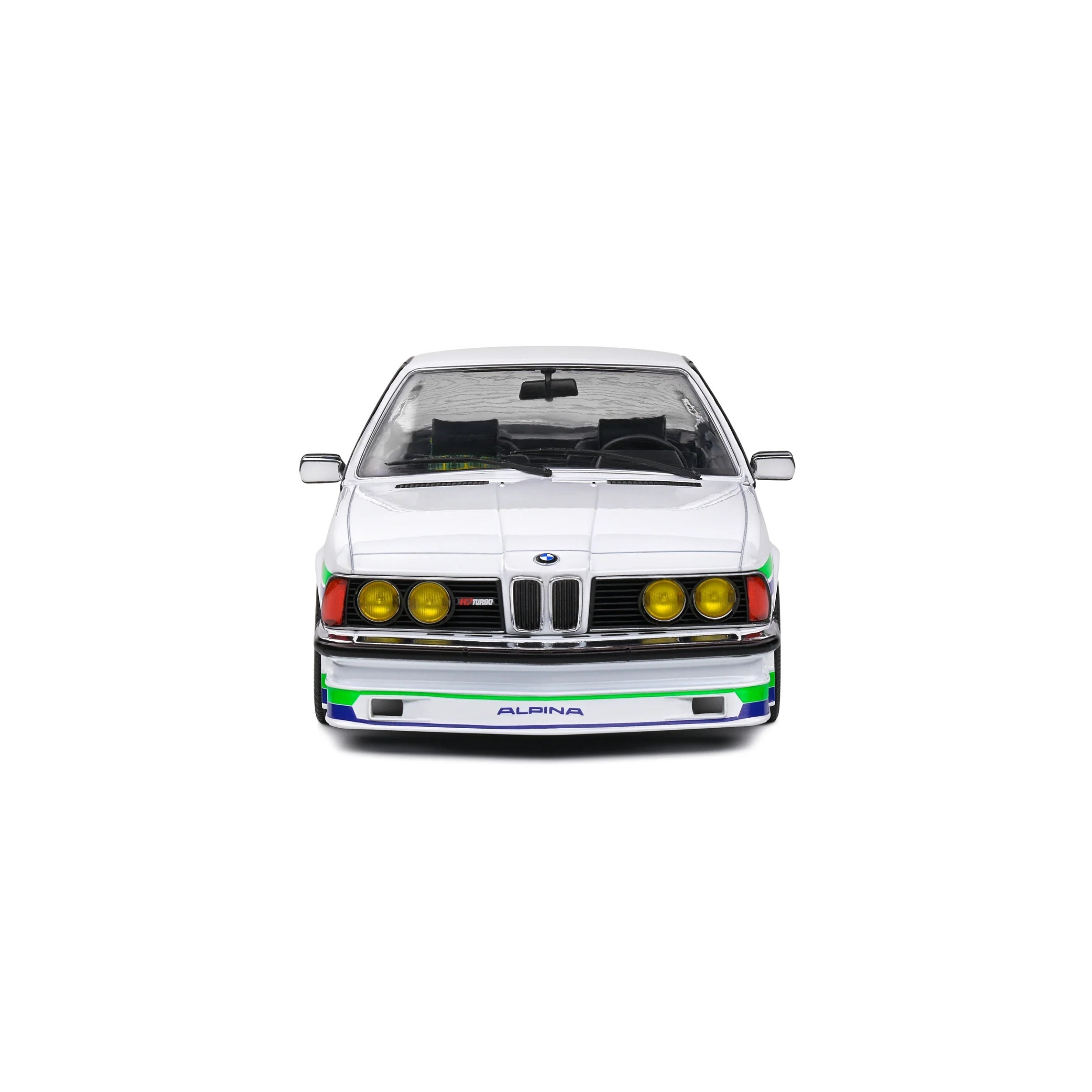 Solido White BMW Alpina B7 Turbo E24 1984 Front
