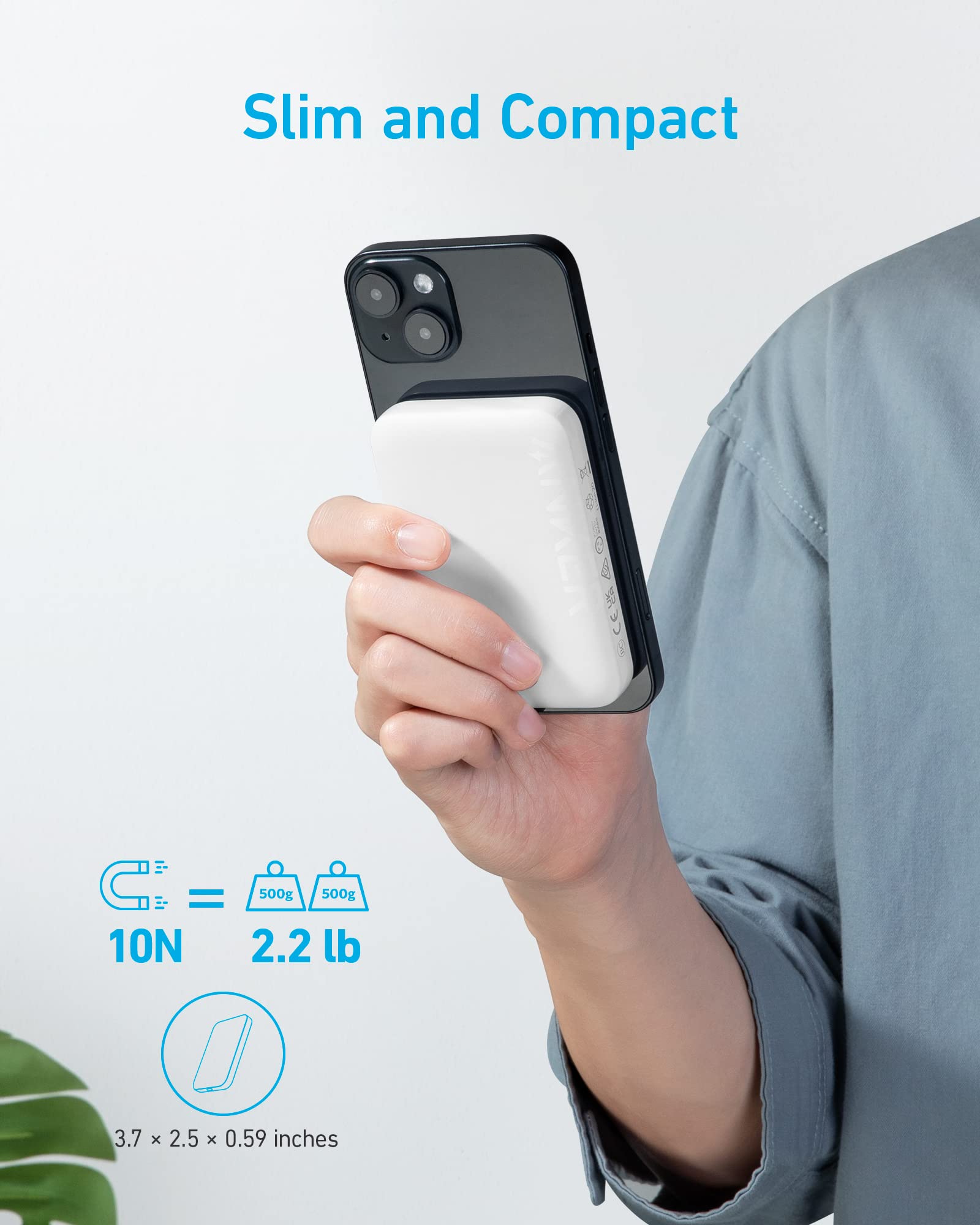 Anker 321 MagGo Battery (PowerCore Magnetic 5K)