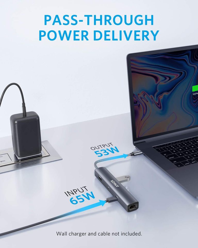 Anker 543 USB-C Hub (6-in-1, Slim)