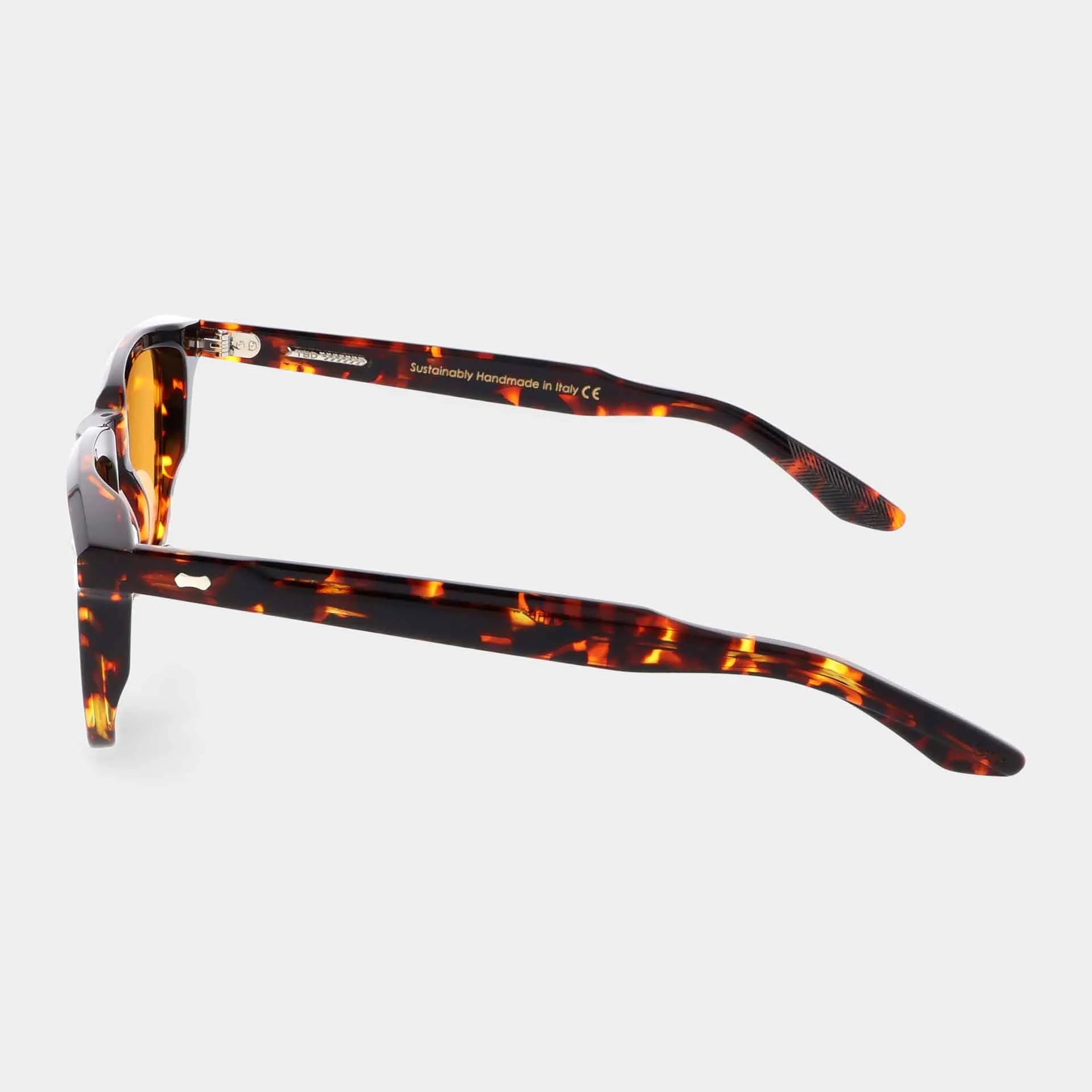 TBD Eyewear Carré Eco Dark Havana | Orange Lens Sunglasses