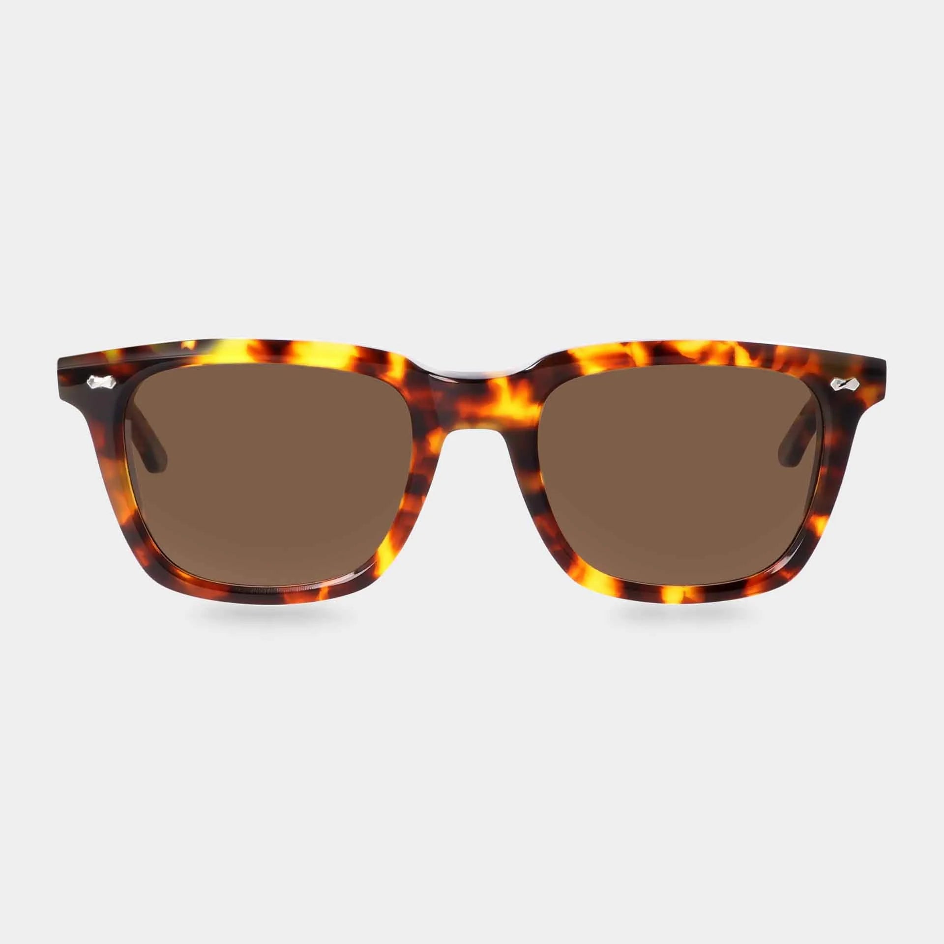 TBD Eyewear Carré Eco Spotted Havana | Tobacco Lens Sunglasses