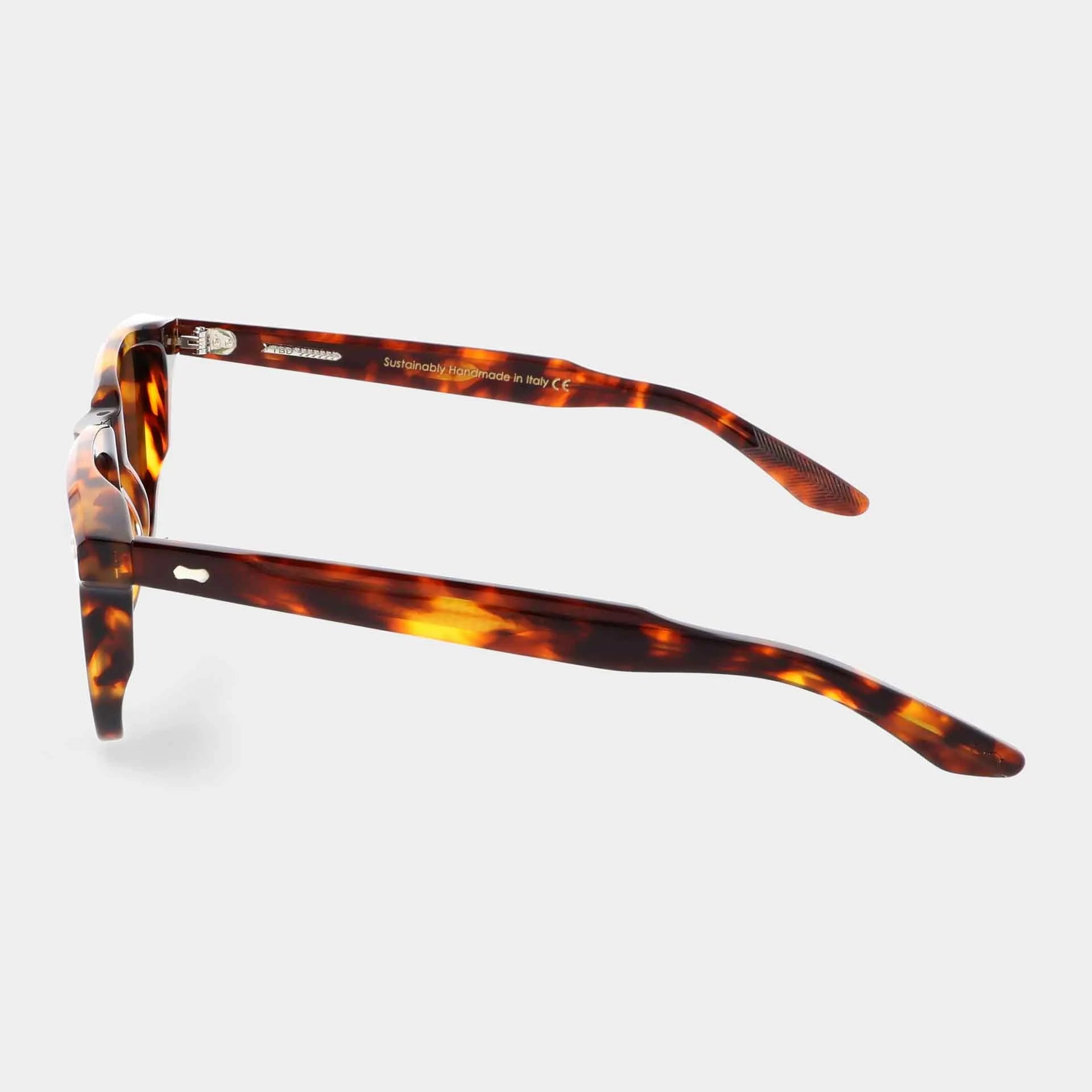 TBD Eyewear Carré Eco Spotted Havana | Tobacco Lens Sunglasses