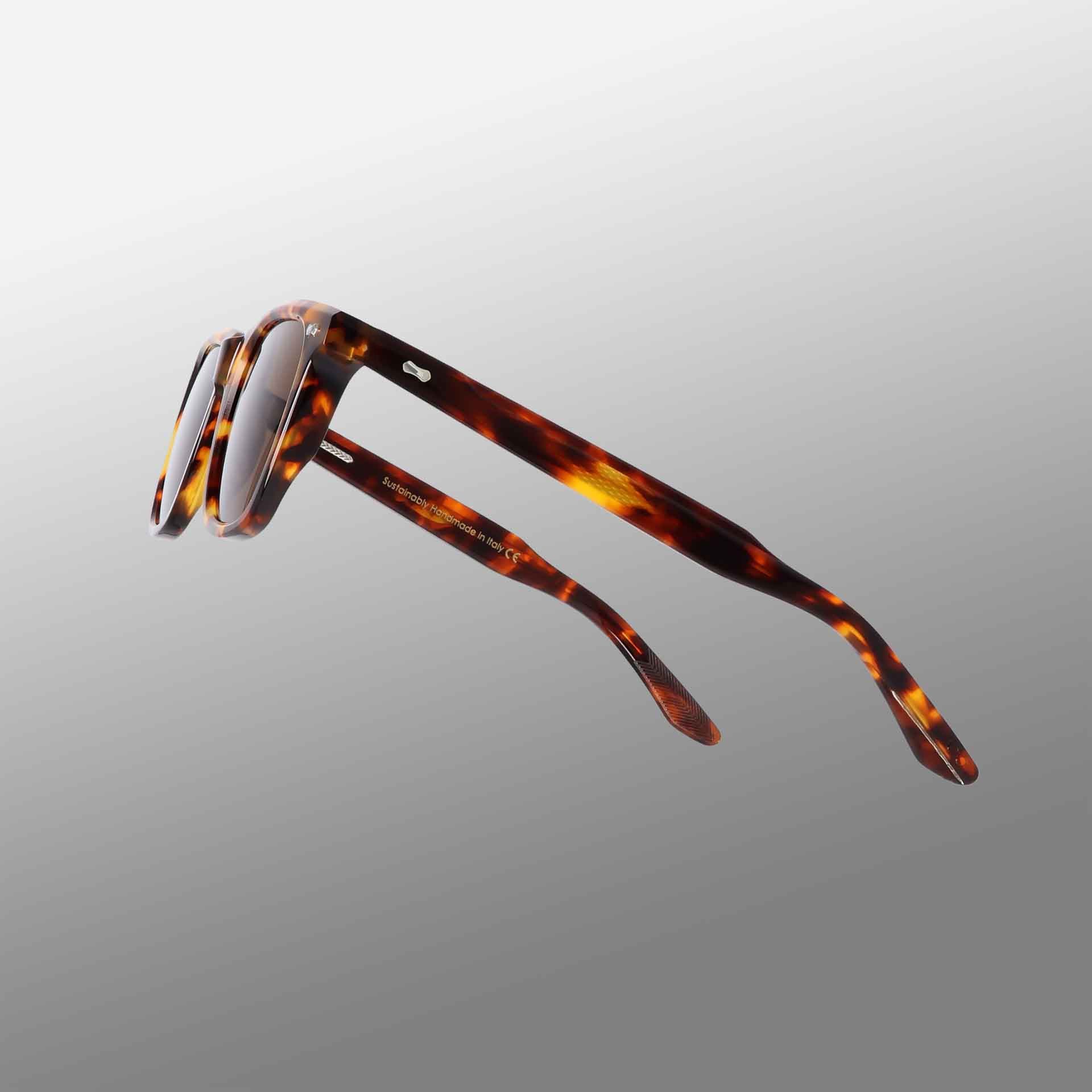 TBD Eyewear Carré Eco Spotted Havana | Tobacco Lens Sunglasses