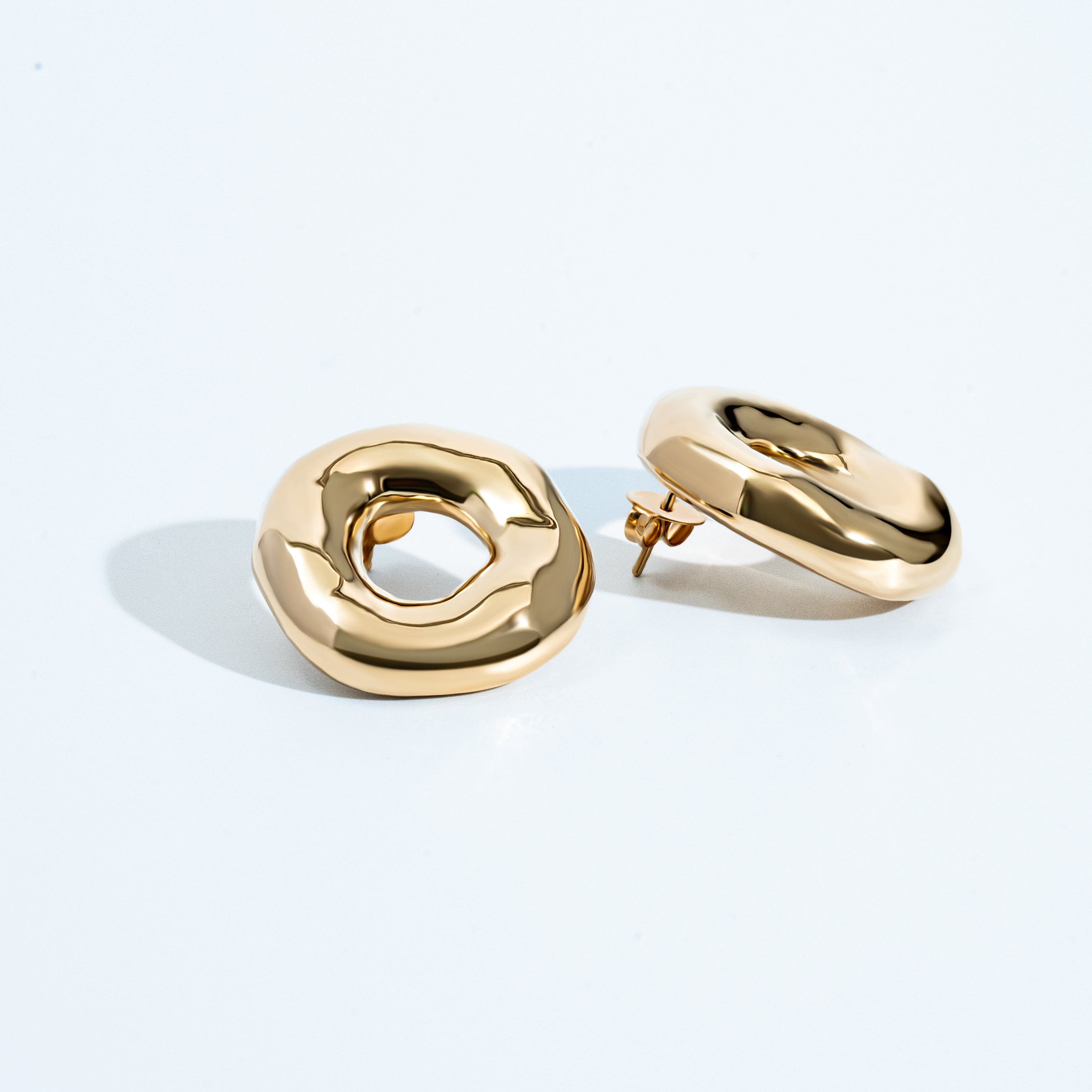 Denise Pacini Mary Melted Circle Earrings