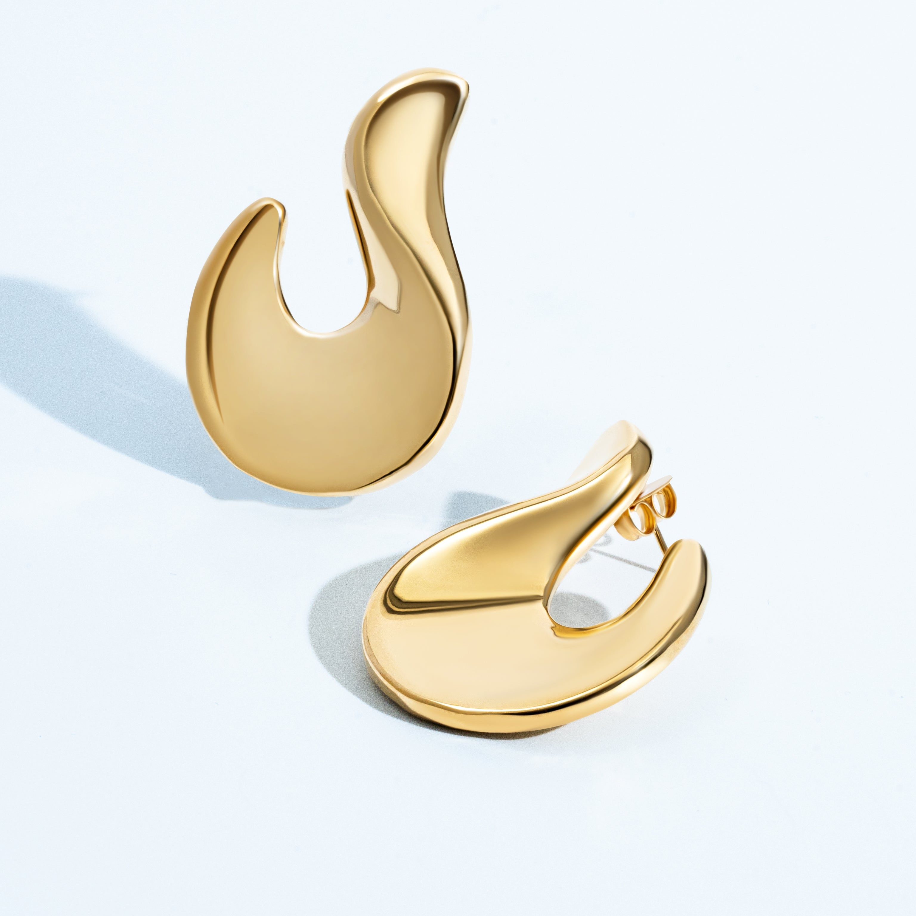 Denise Pacini Valentina Abstract Hook Earrings