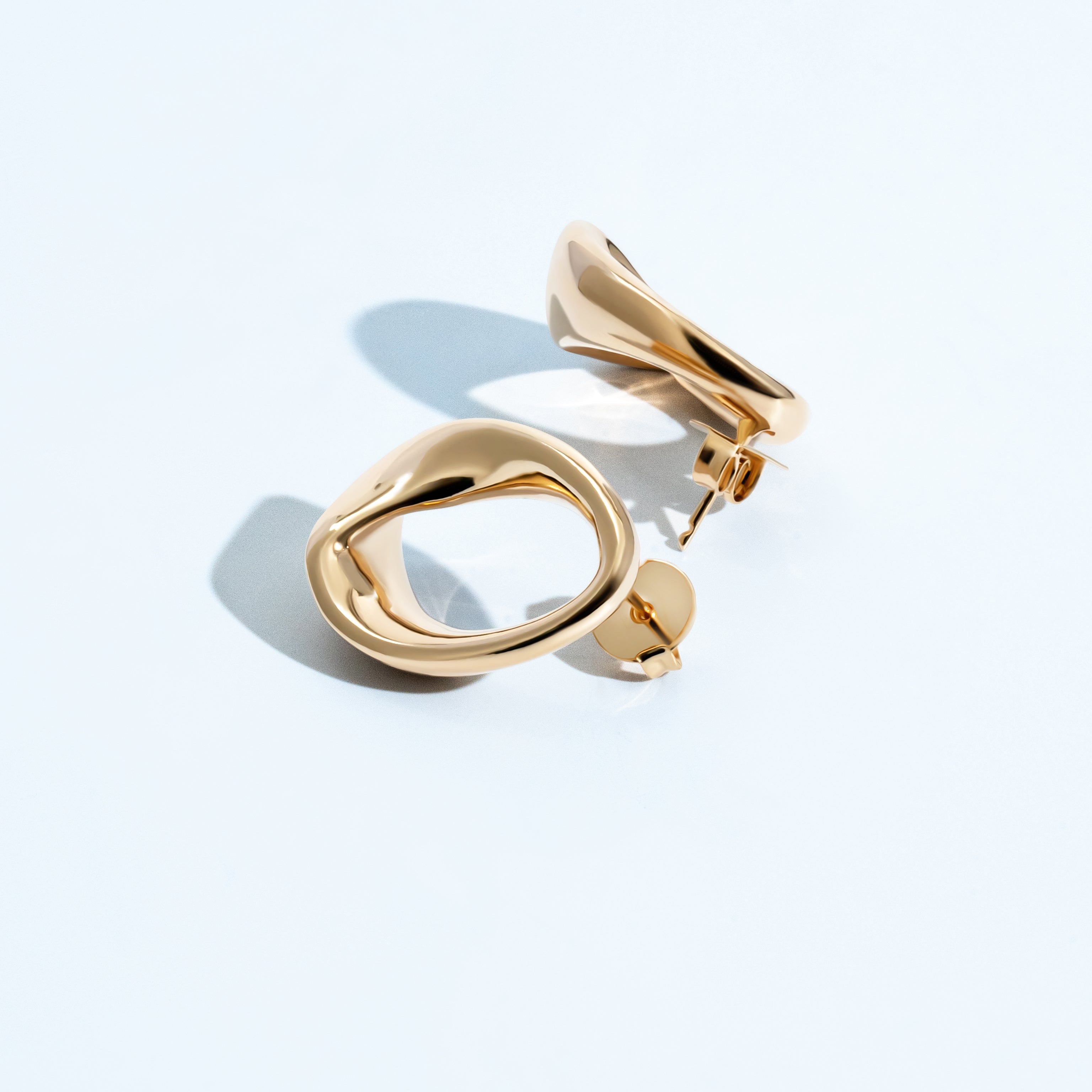 Denise Pacini Kate Abstract Oval Earrings