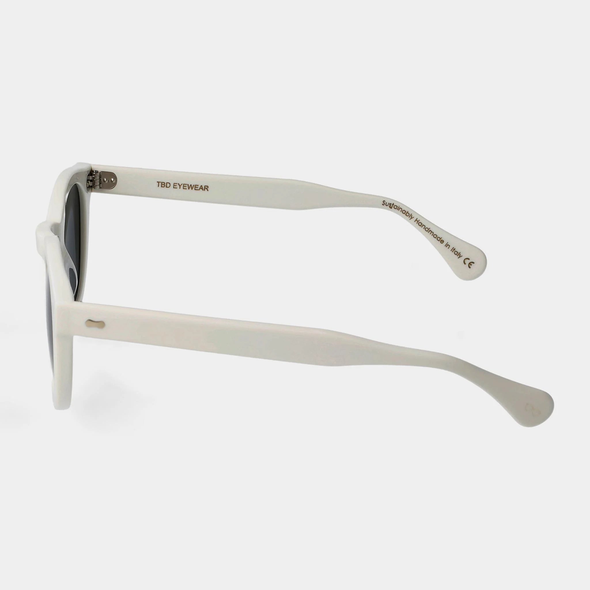 TBD Eyewear Donegal White | Grey Lens Sunglasses