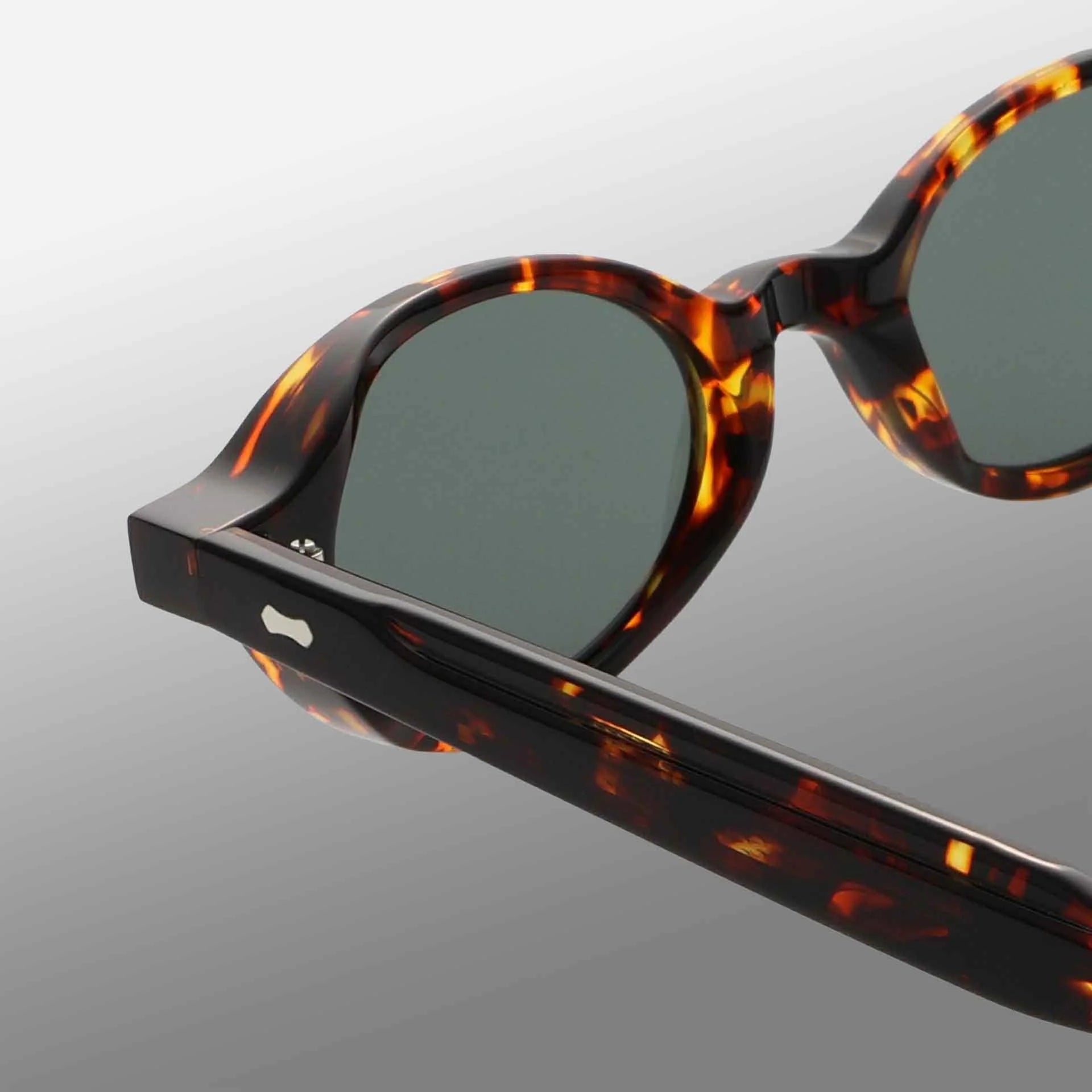 TBD Eyewear Ellipse Eco Dark Havana | Bottle Green Lens Sunglasses