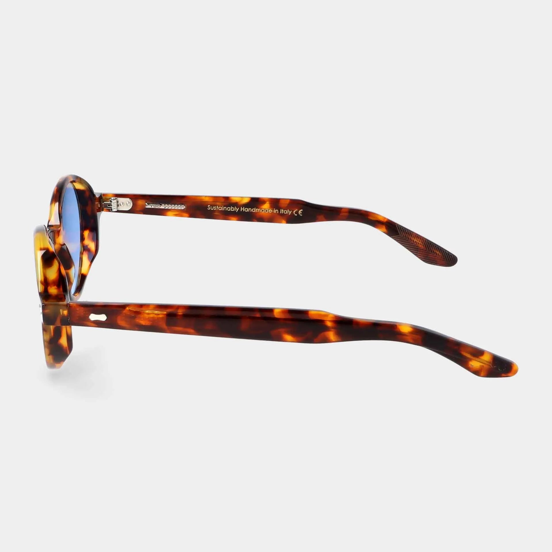 TBD Eyewear Giotto Eco Spotted Havana | Blue Lens Sunglasses