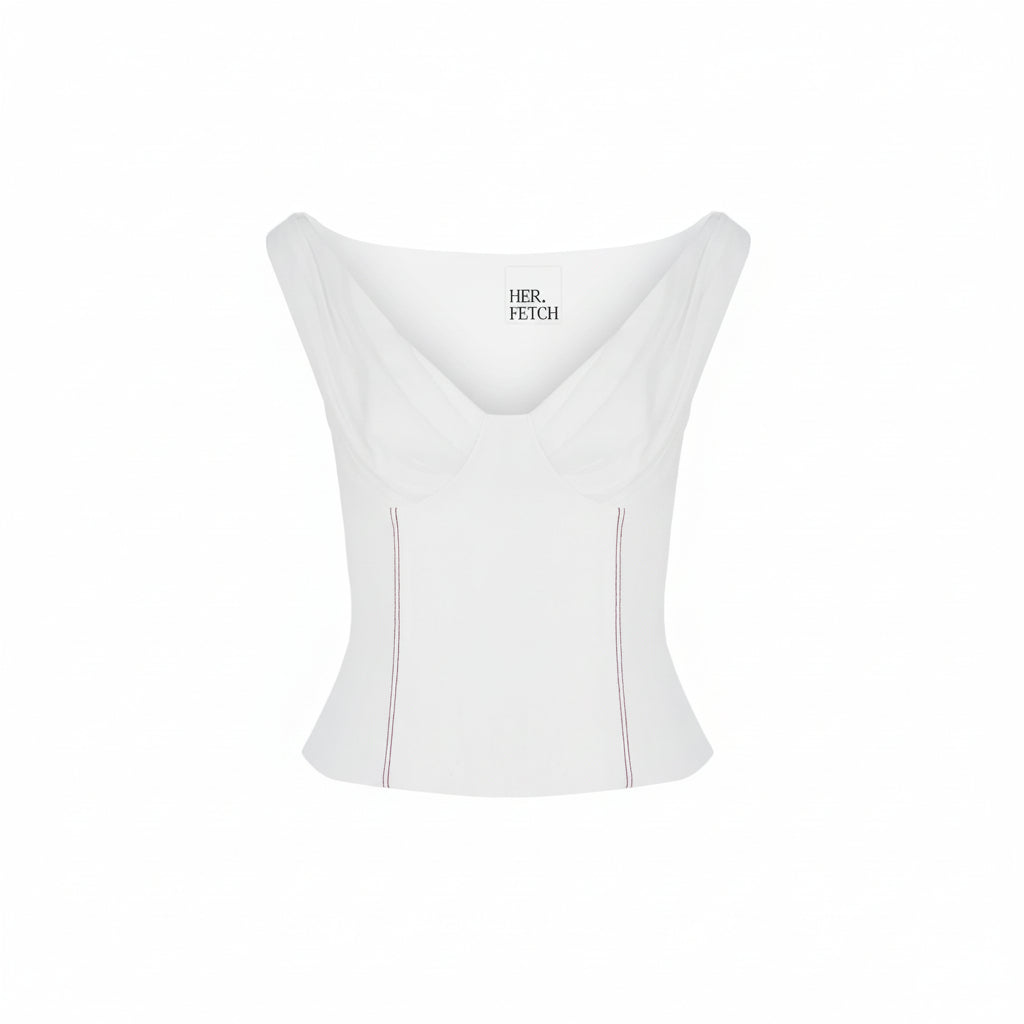 Herfetch Grace Top White