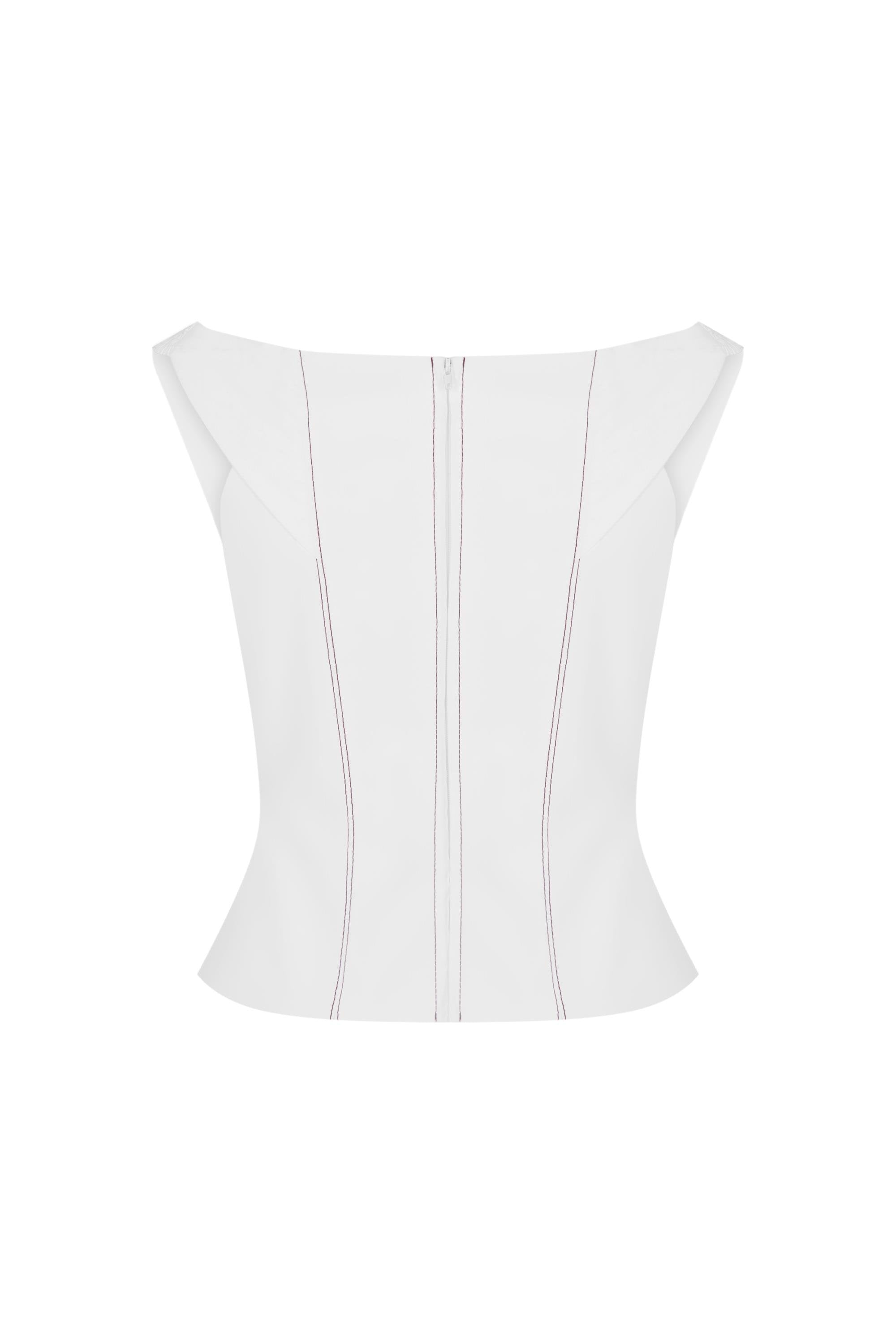 Herfetch Grace Top White