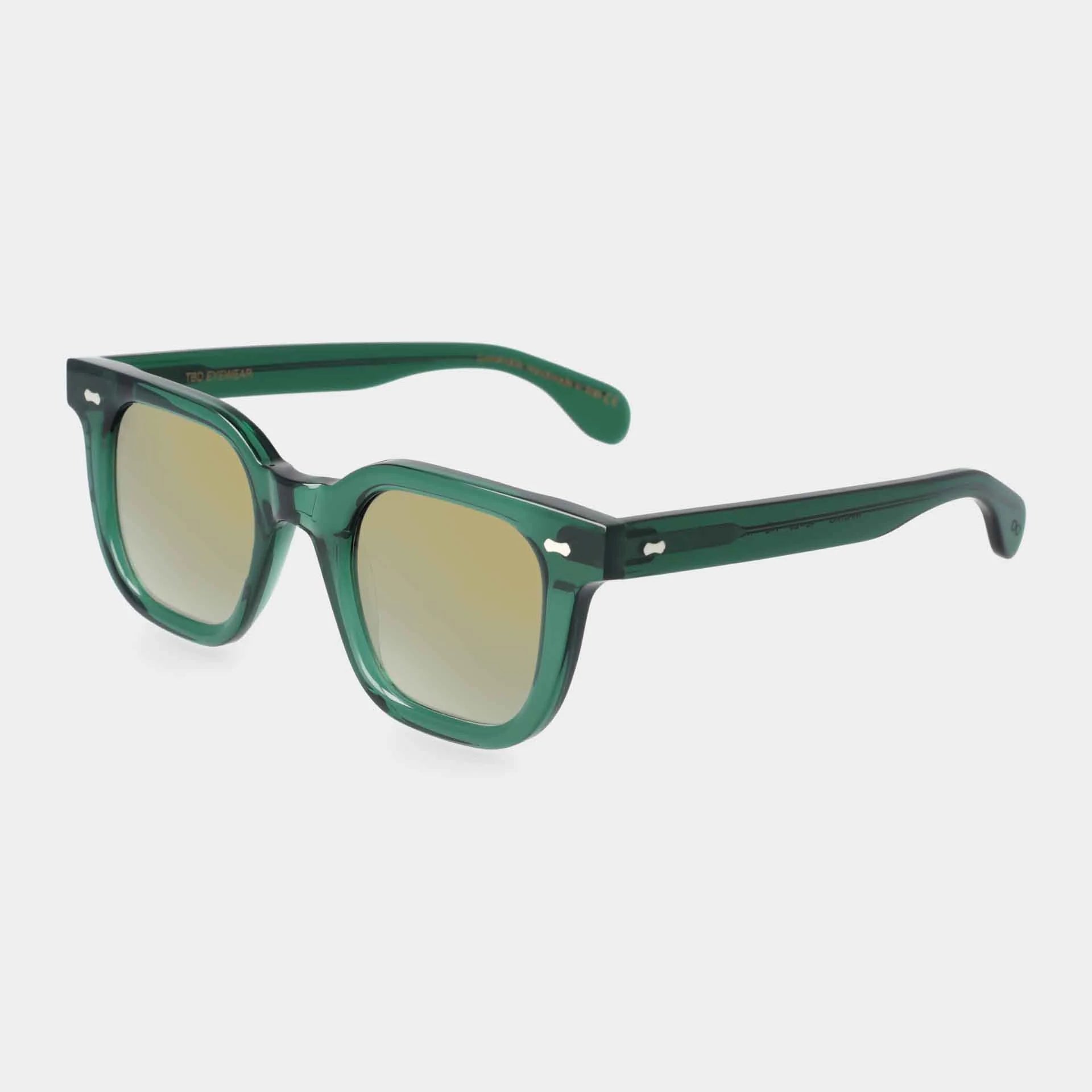TBD Eyewear Mastro Emerald | Mirror Green Lens Sunglasses