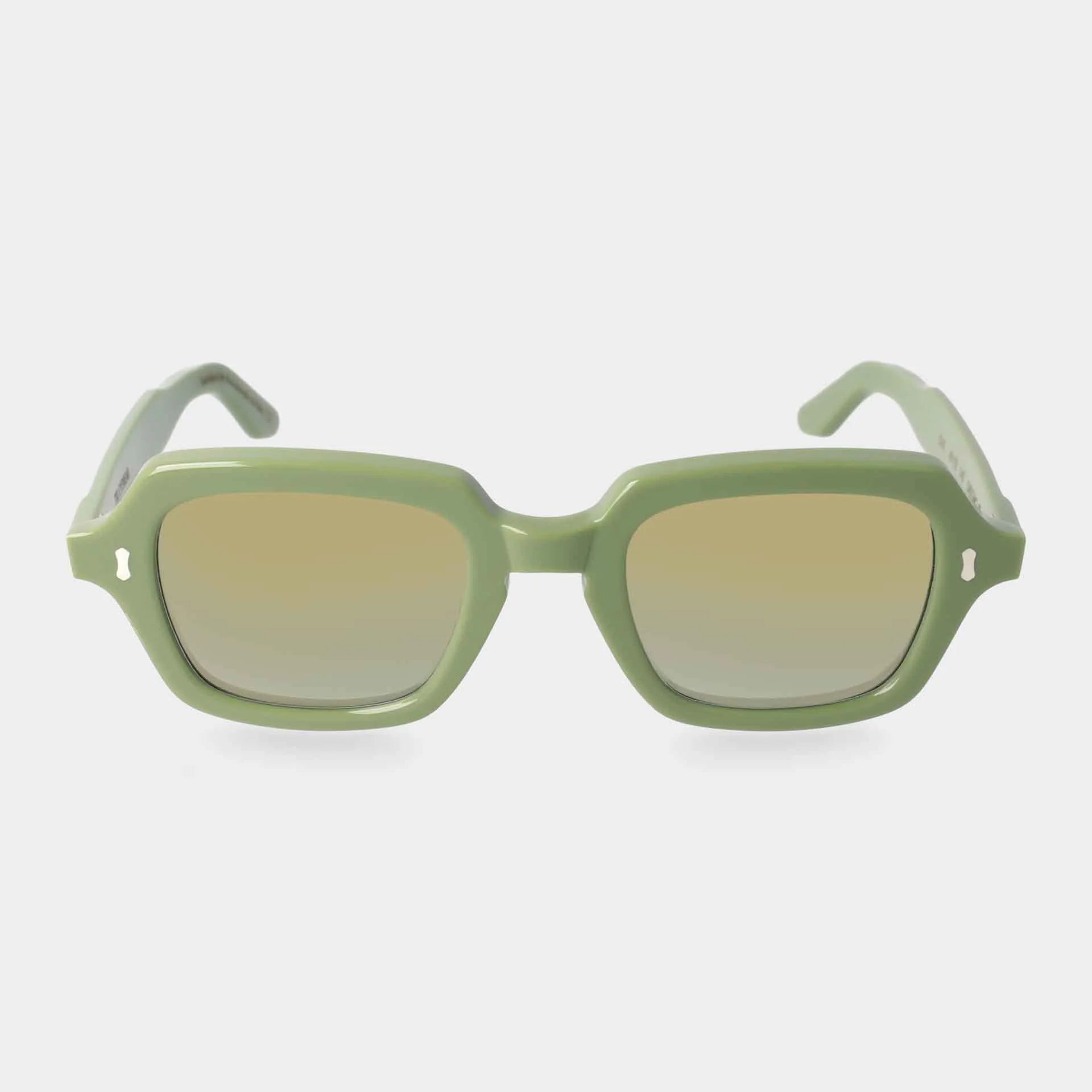 TBD Eyewear Oak Sage | Mirror Green Lens Sunglasses